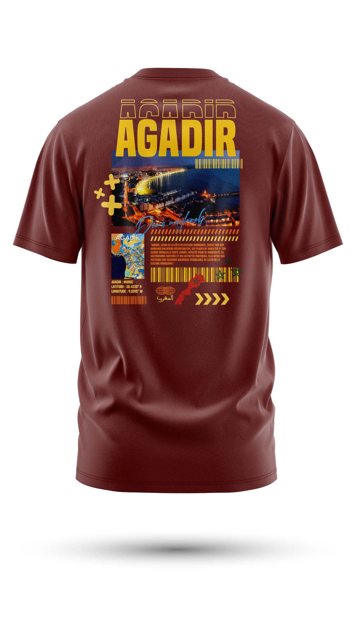 T-shirt Agadir 240 g/m² | Coton BIO