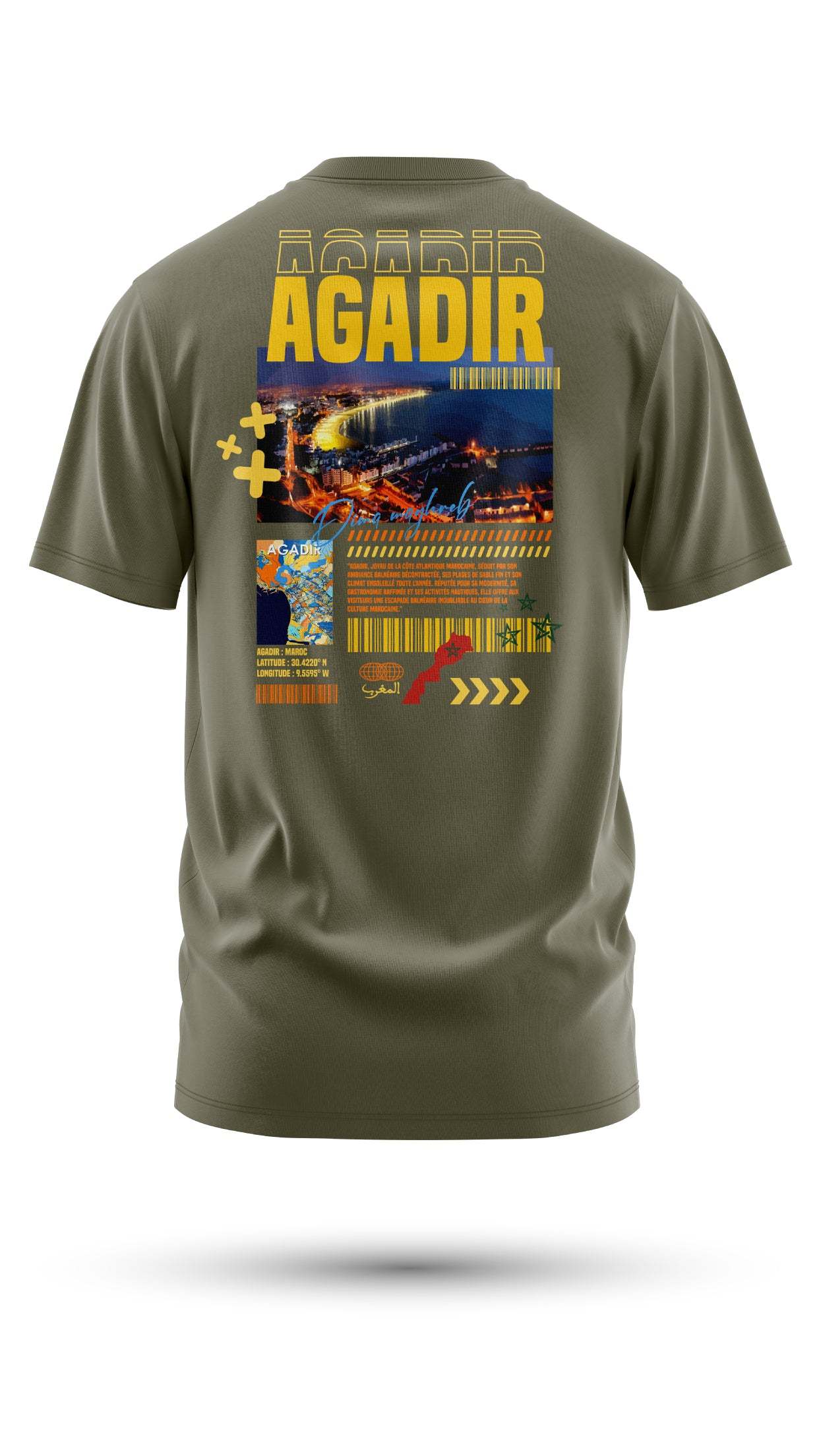 T-shirt Agadir 240 g/m² | Coton BIO