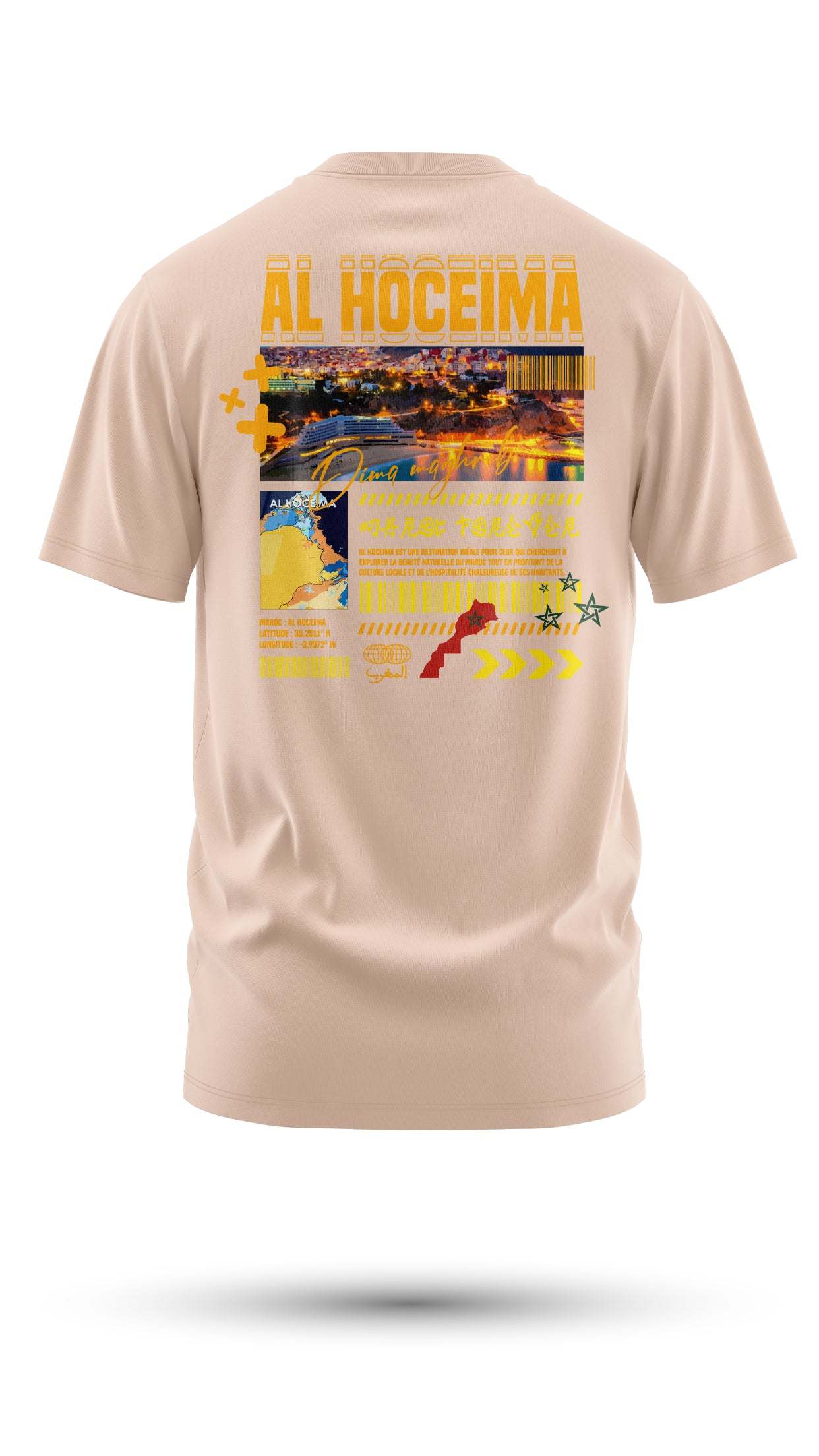 T-shirt Al Hoceïma 240 g/m² | Coton BIO