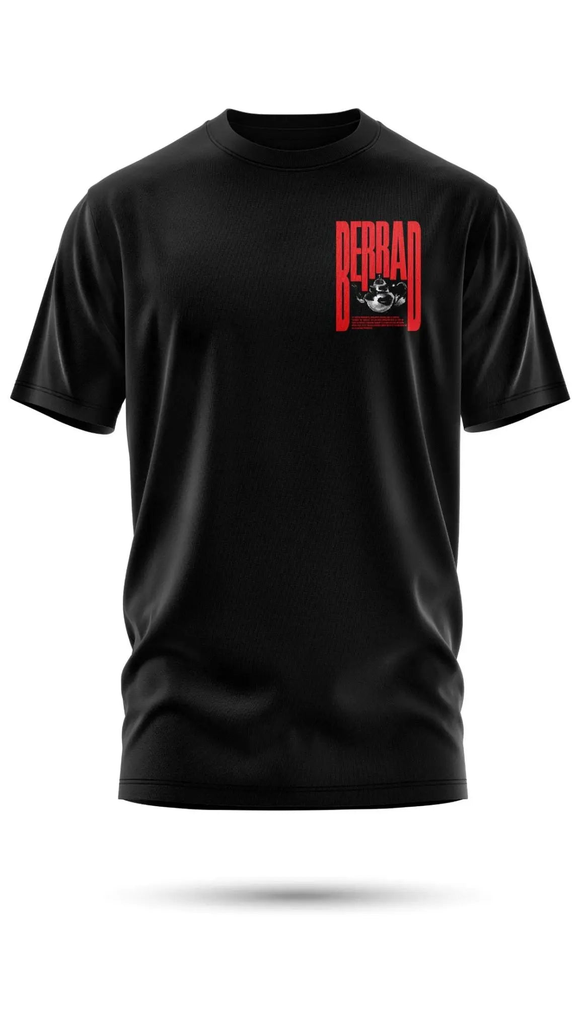 T-SHIRT BERAD – COTON BIO PREMIUM - Noir / S - t-shirt