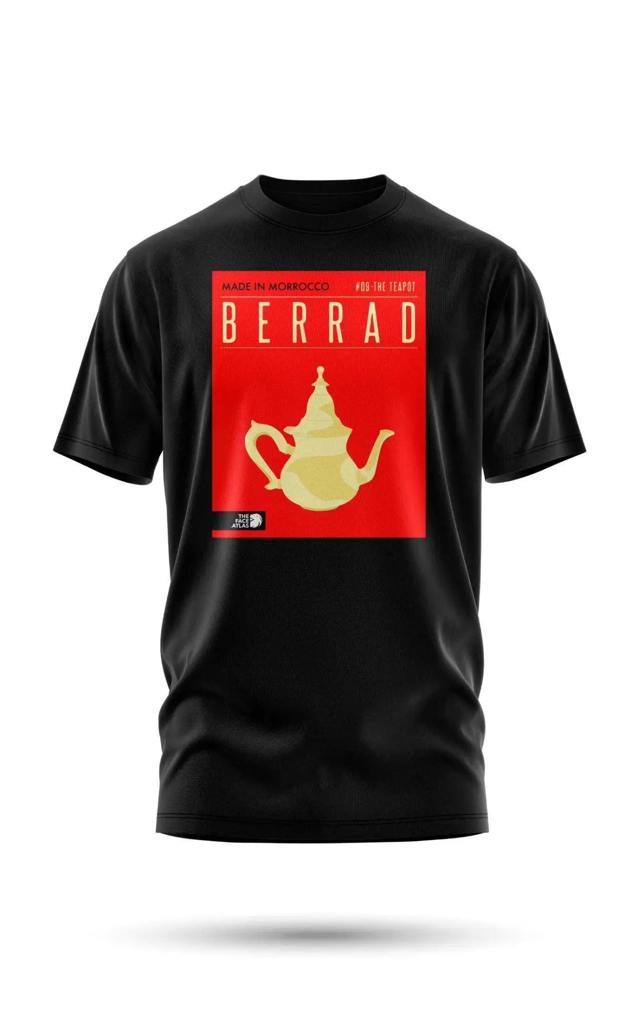T-SHIRT ’BERAD’ – MODE MAROCAINE - Noir / S - t-shirt