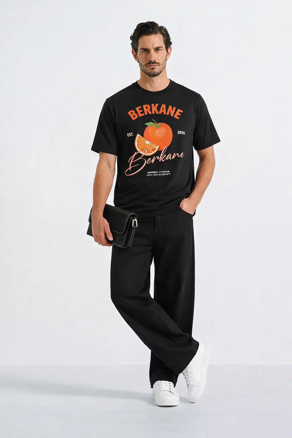 T-shirt Berkane – Orange Legacy 240 g/m² | Coton BIO - tshirt