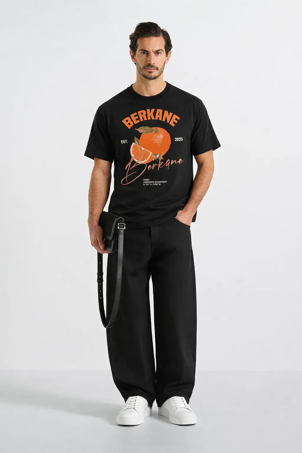 T-shirt Berkane – Orange Legacy 240 g/m² | Coton BIO - tshirt