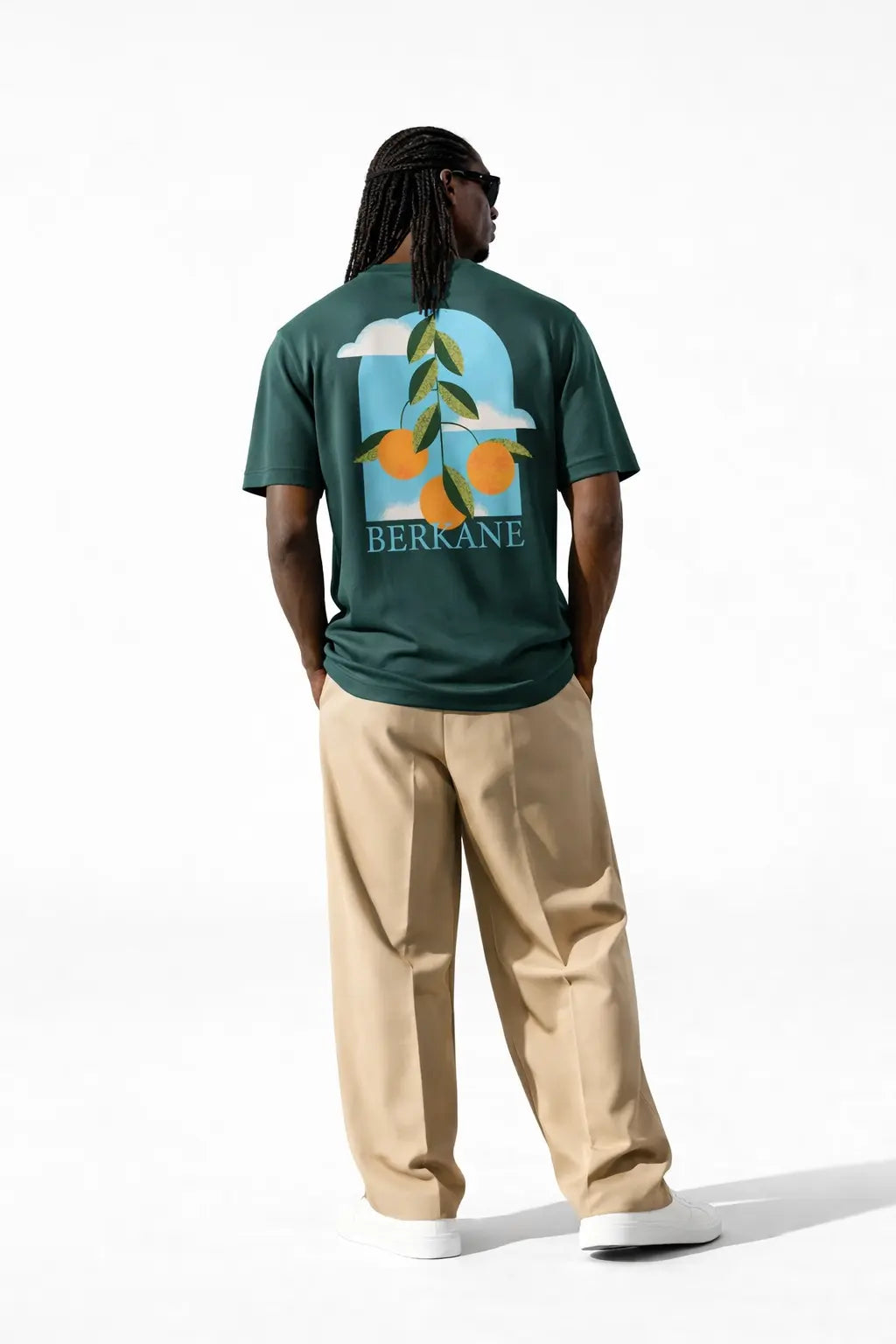 T-shirt Berkane – Vue d’Orangers 240 g/m² | Coton BIO - tshirt