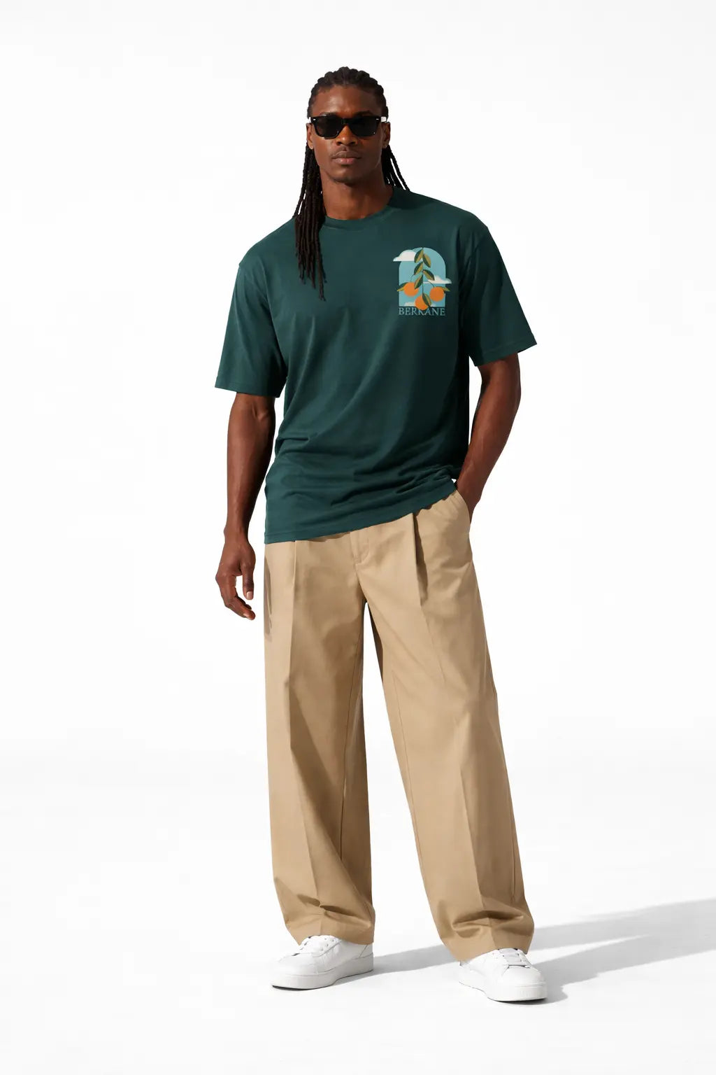 T-shirt Berkane – Vue d’Orangers 240 g/m² | Coton BIO - tshirt