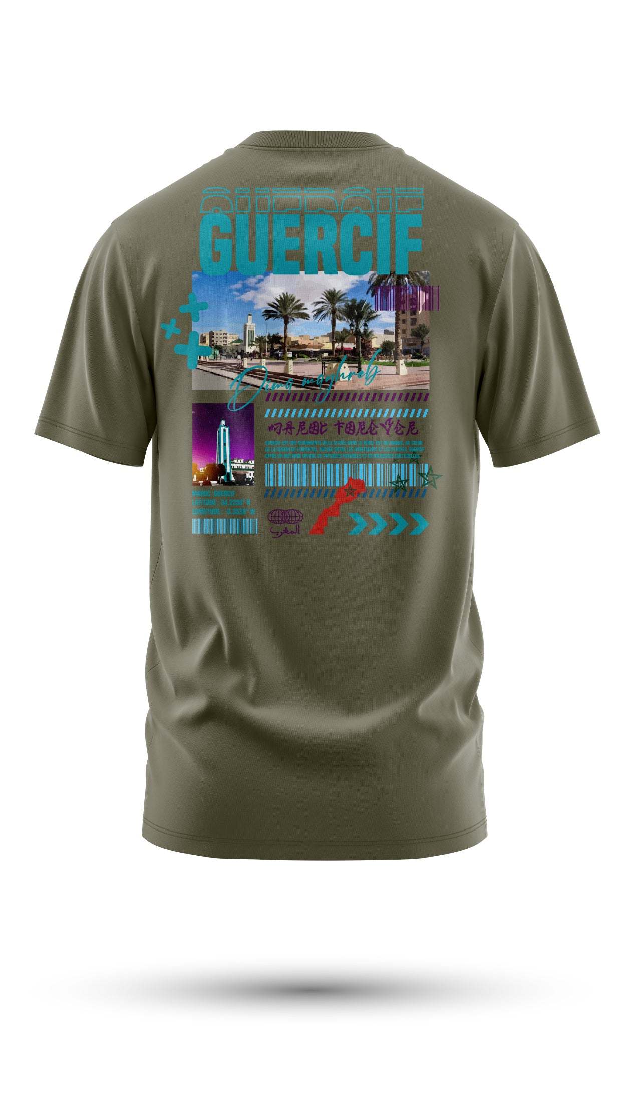 T-shirt Guercif 240 g/m² | Coton BIO