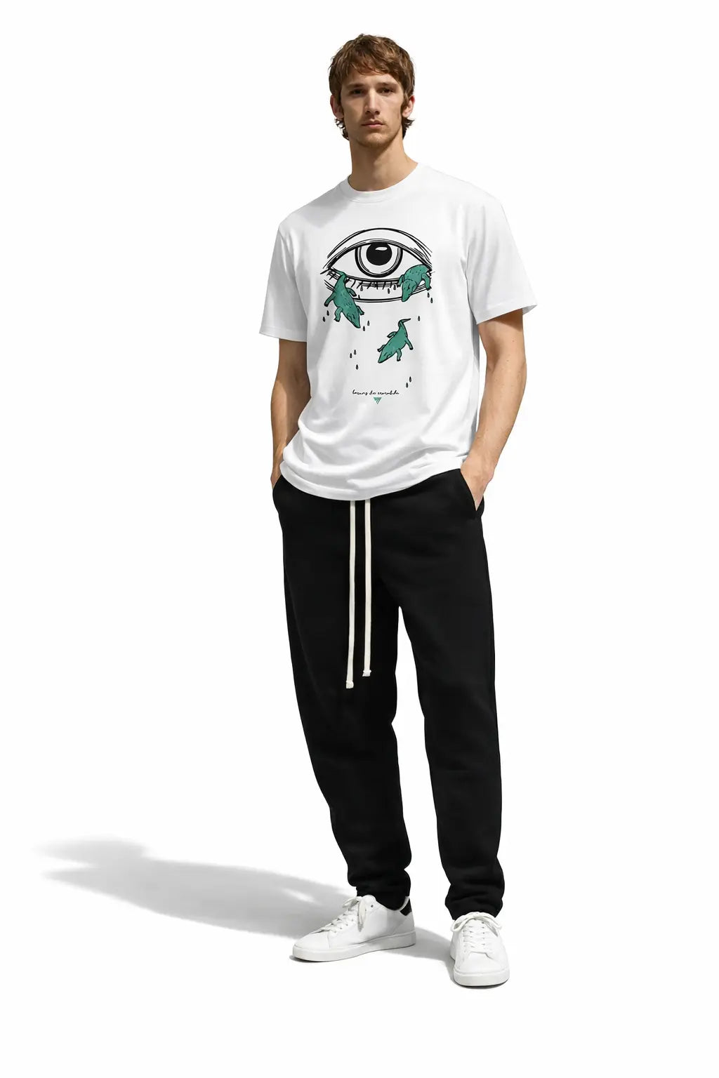 T-shirt Larmes de Crocodile – pièce symbolique The Face Atlas - t-shirt