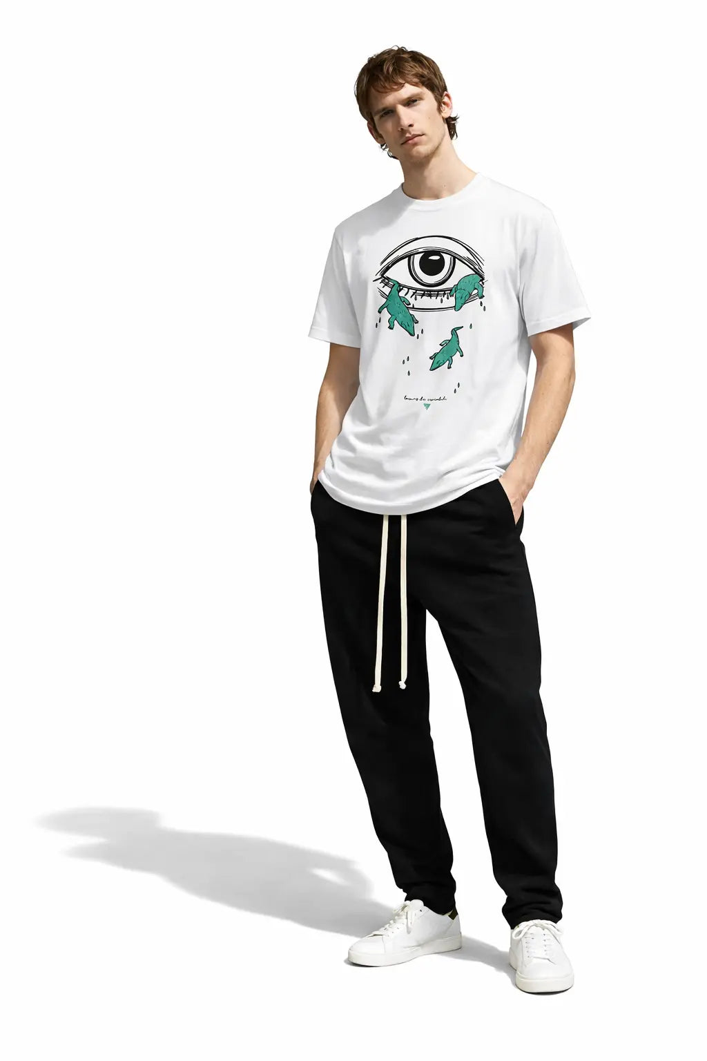 T-shirt Larmes de Crocodile – pièce symbolique The Face Atlas - t-shirt