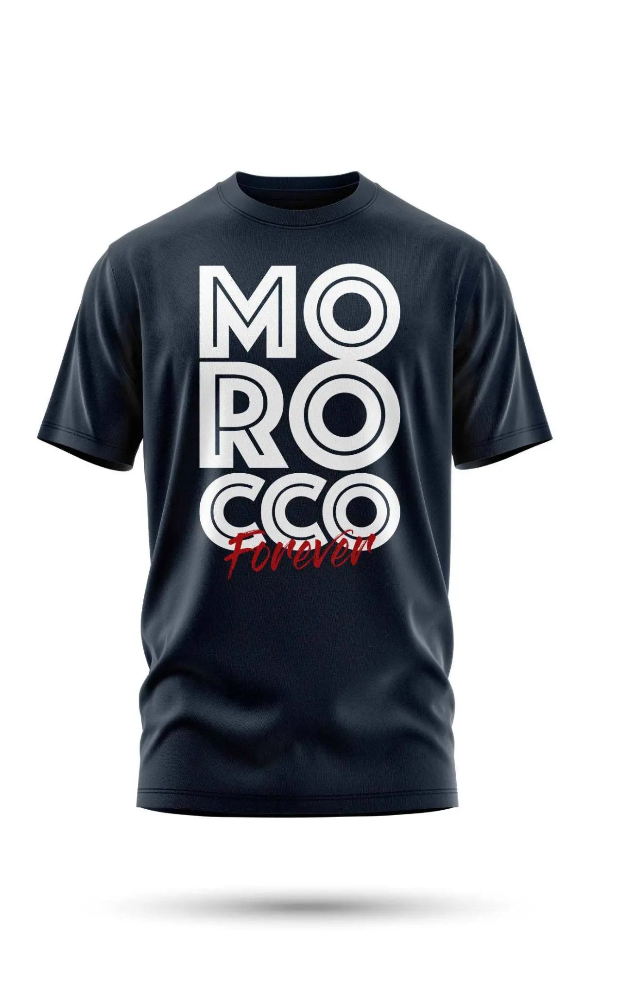 T-SHIRT ’MOROCCO’ – STYLE & FIERTÉ - Bleu indigo / S - t-shirt