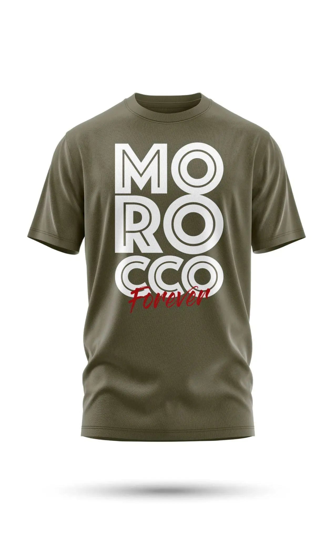 T-SHIRT ’MOROCCO’ – STYLE & FIERTÉ - kaki / S - t-shirt