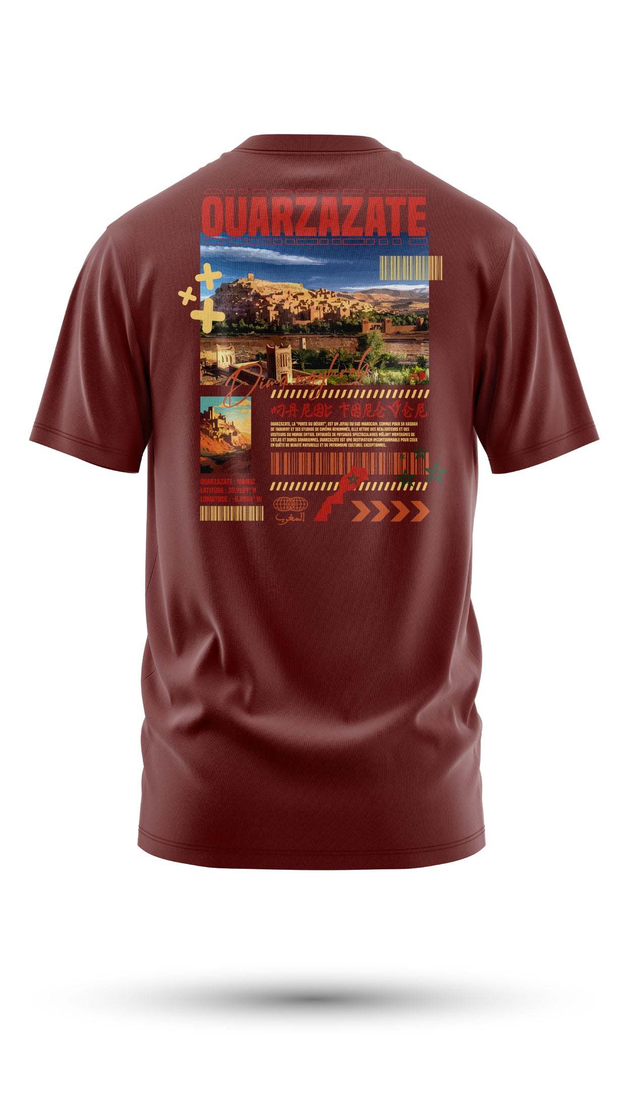 T-shirt Ouarzazate 240 g/m² | Coton BIO