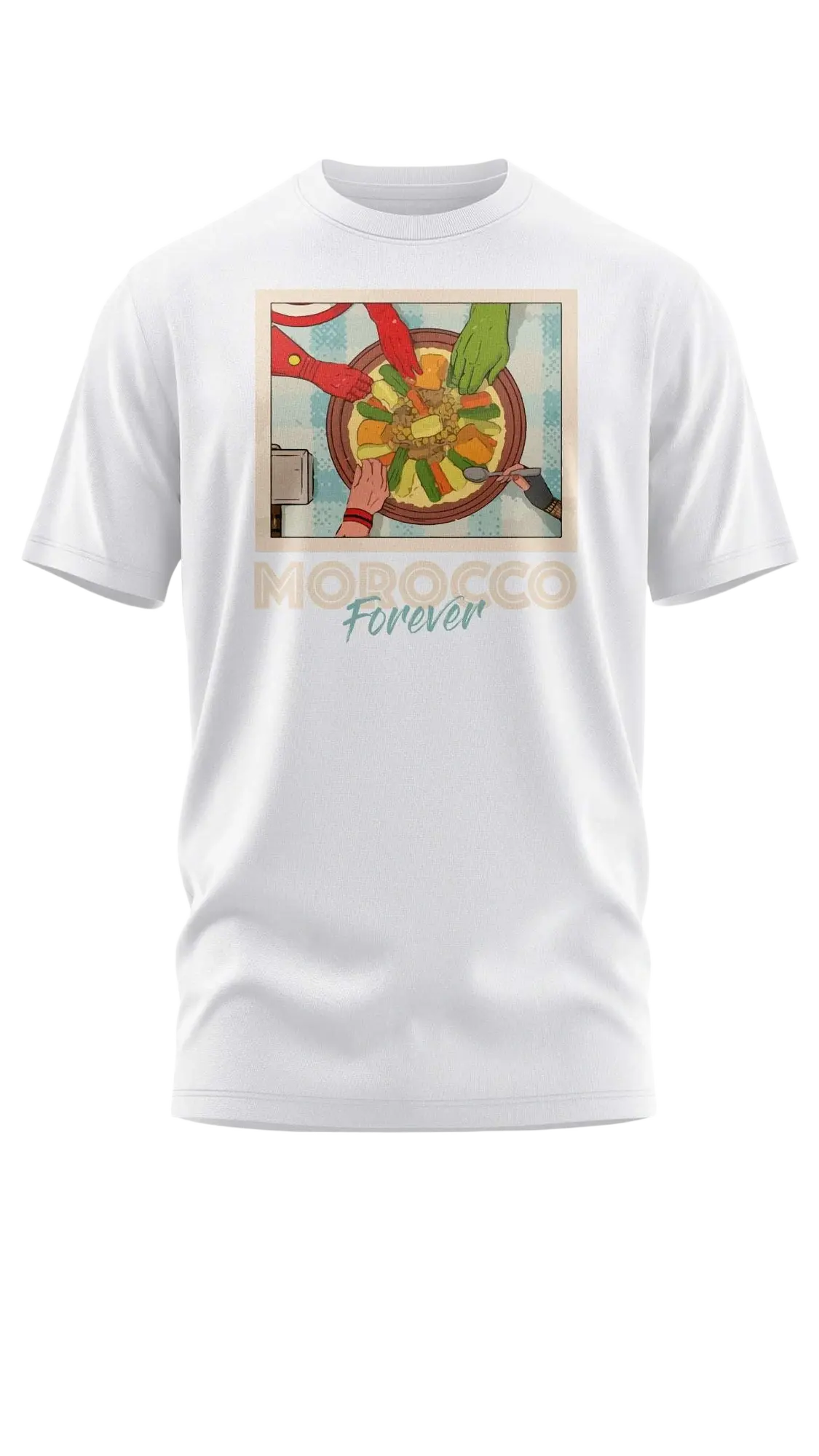 T-shirt tajine avengersThe Face Atlas