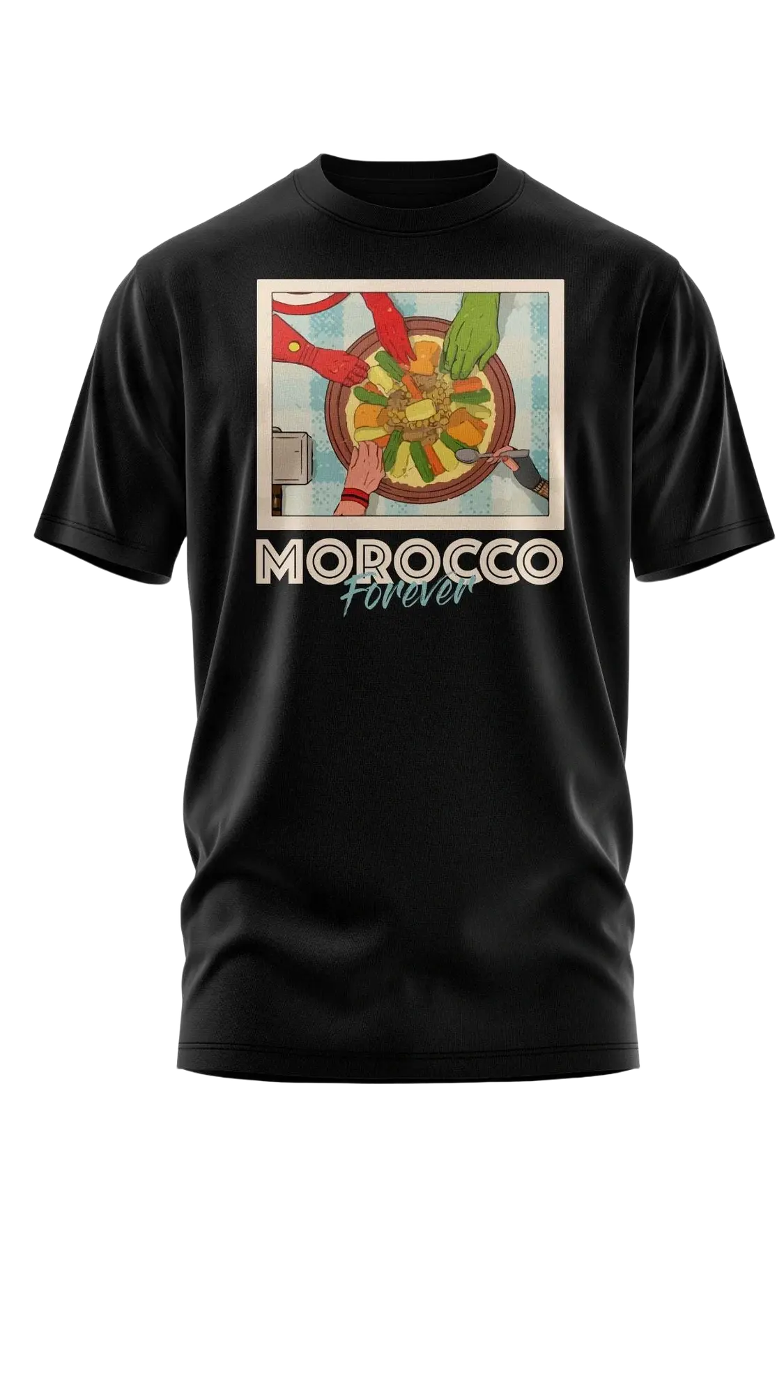 T-shirt tajine avengersThe Face Atlas