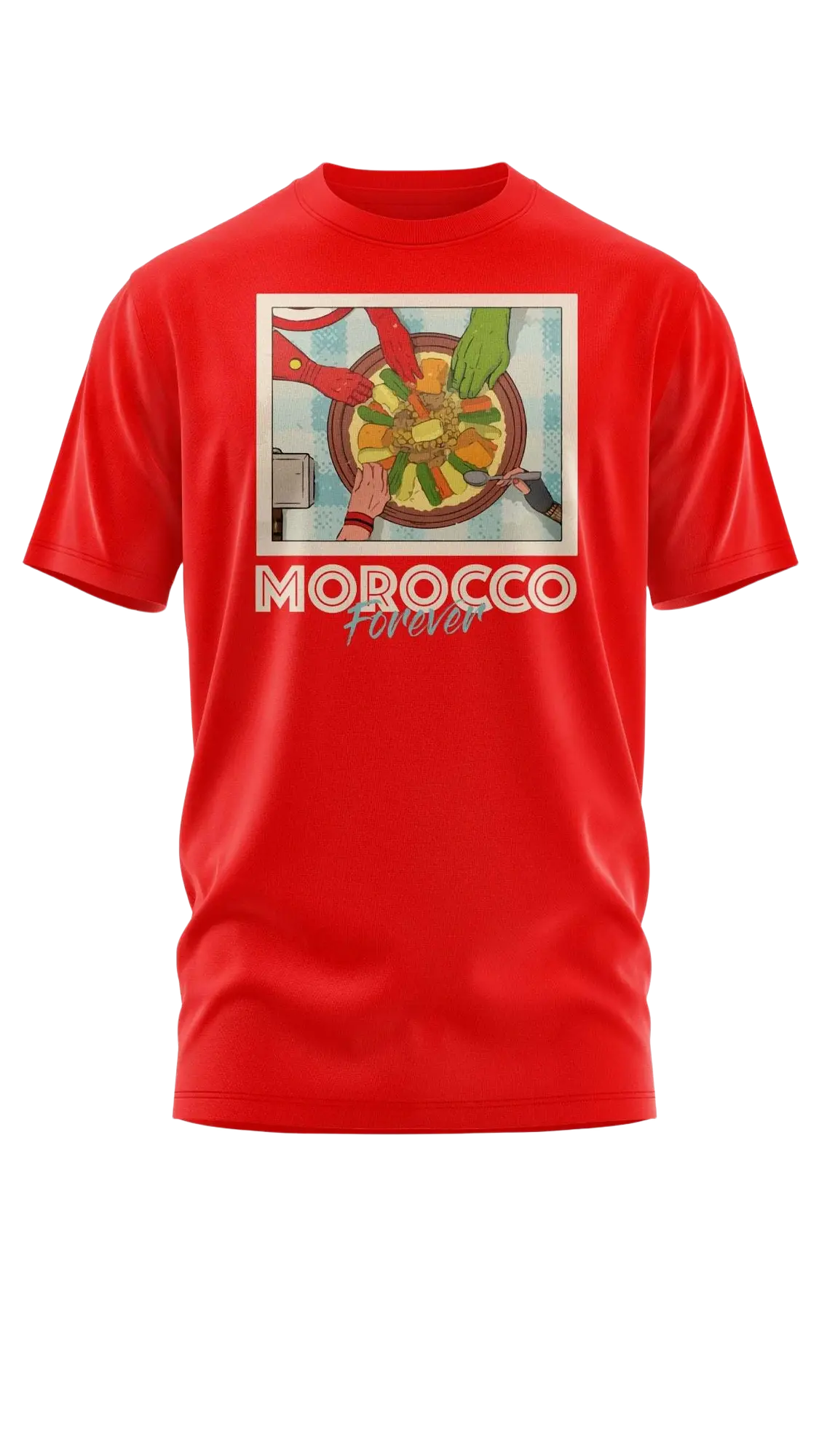 T-shirt tajine avengersThe Face Atlas