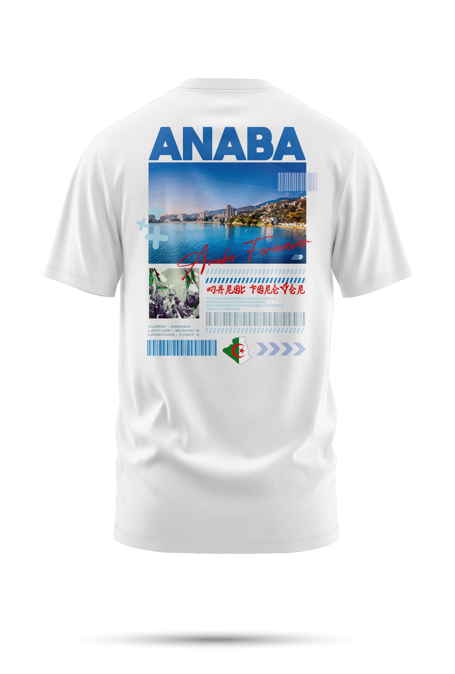 T-SHIRT ANNABA – THE FACE ATLAS