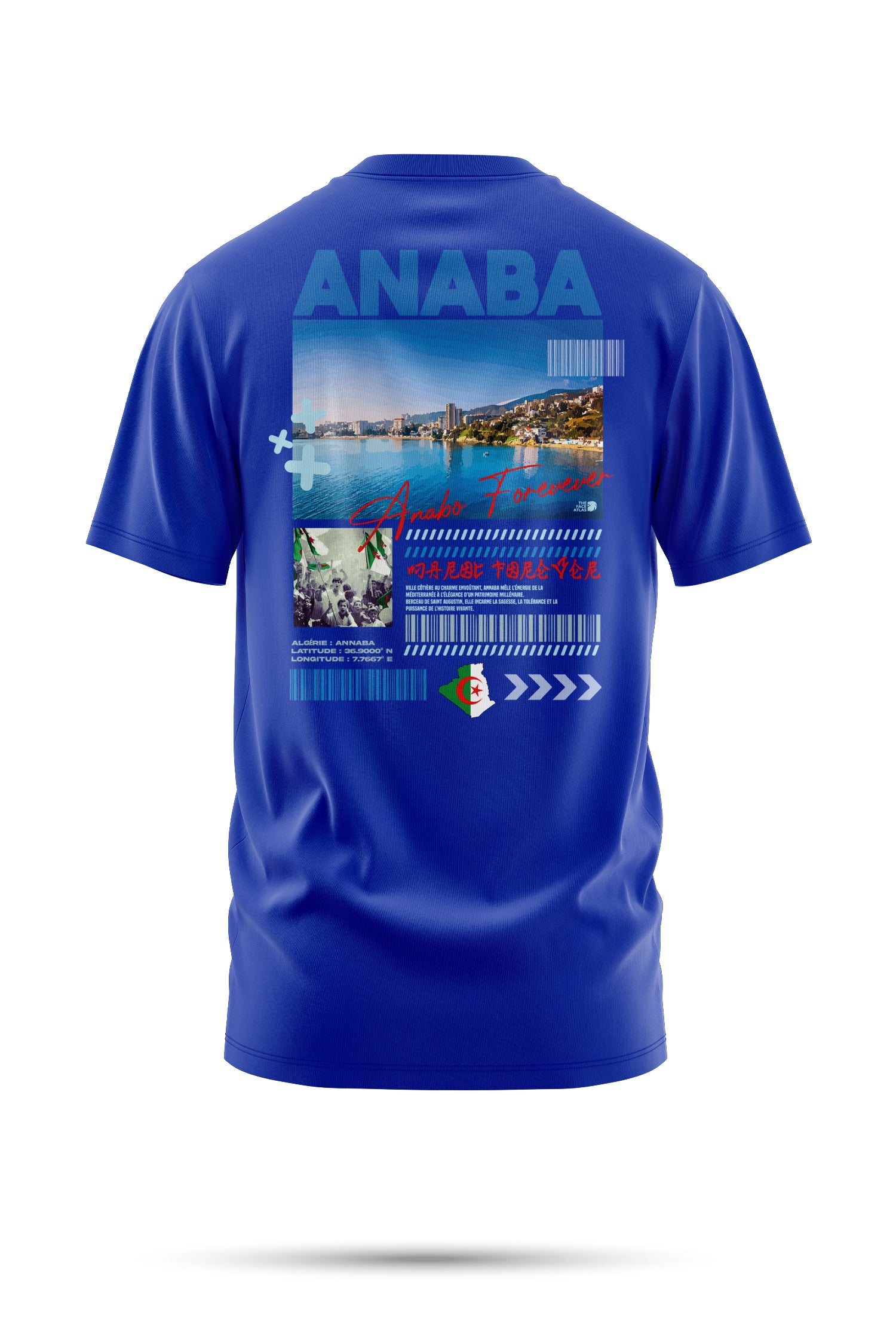 T-SHIRT ANNABA – THE FACE ATLAS