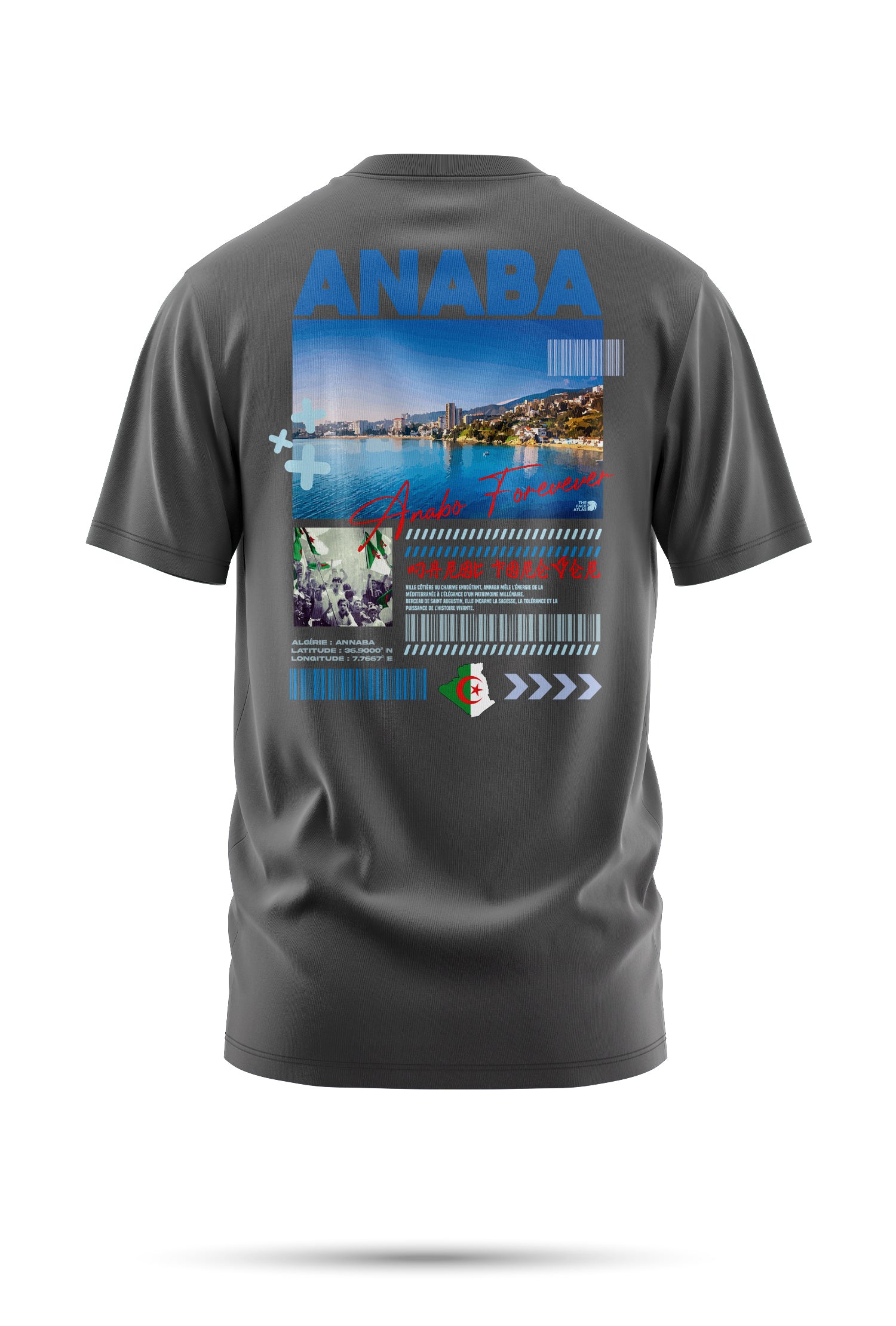 T-SHIRT ANNABA – THE FACE ATLAS