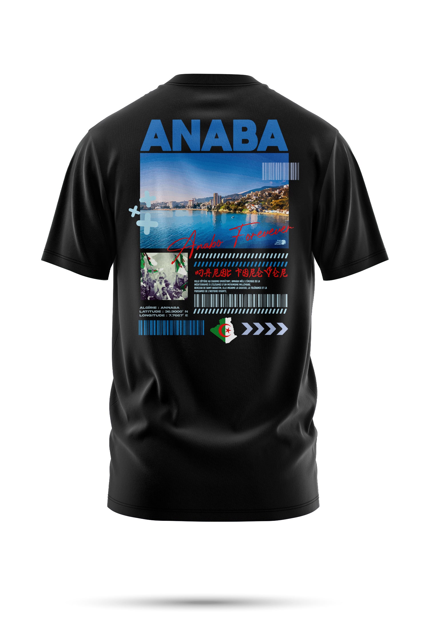T-SHIRT ANNABA – THE FACE ATLAS
