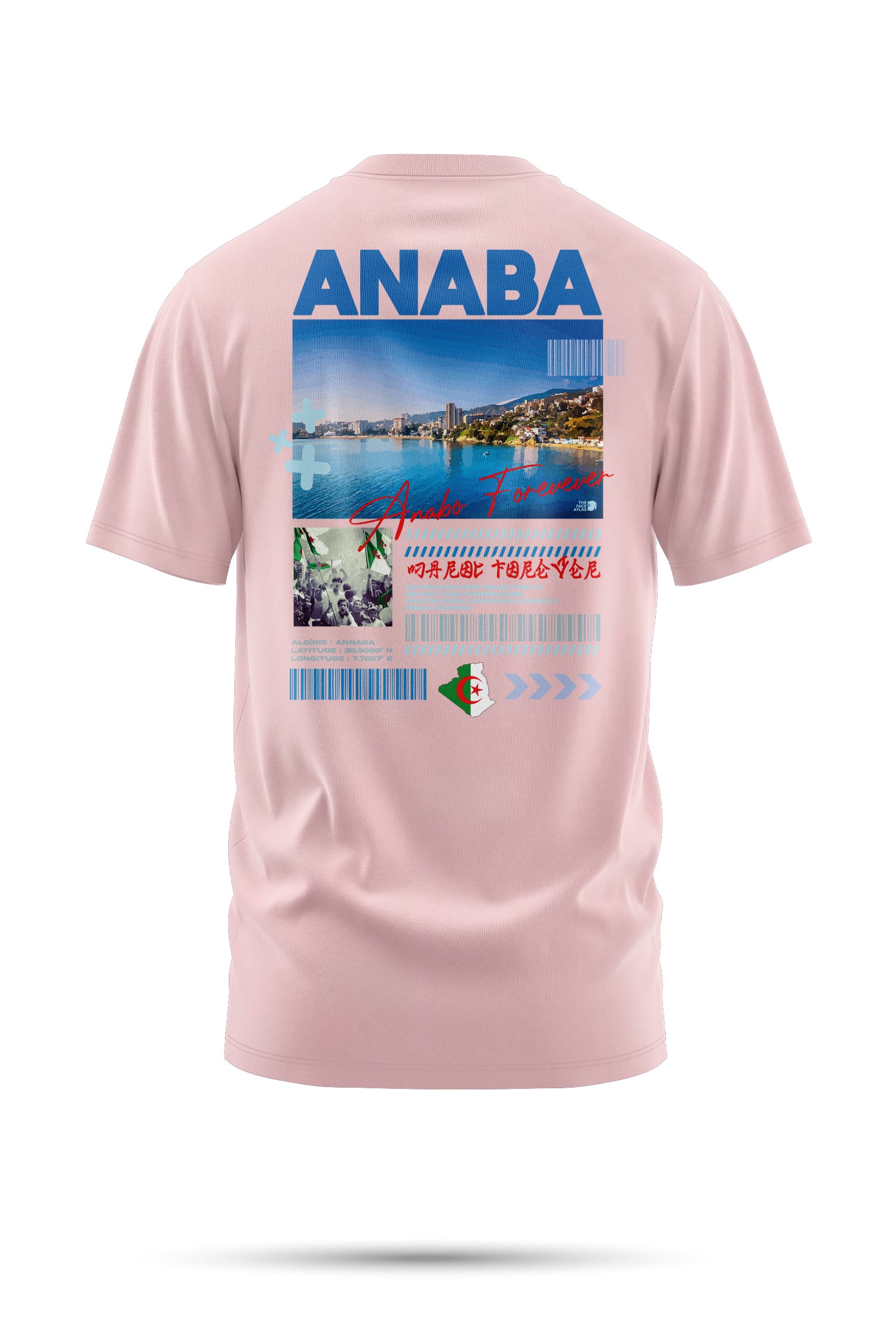 T-SHIRT ANNABA – THE FACE ATLAS