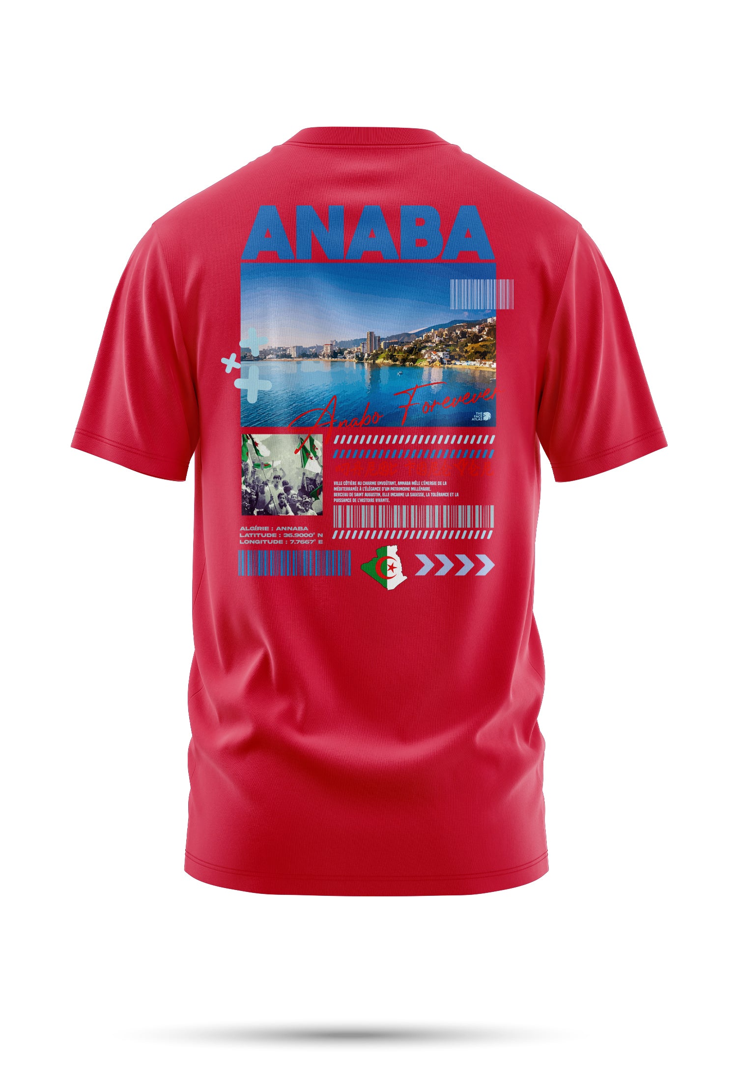 T-SHIRT ANNABA – THE FACE ATLAS