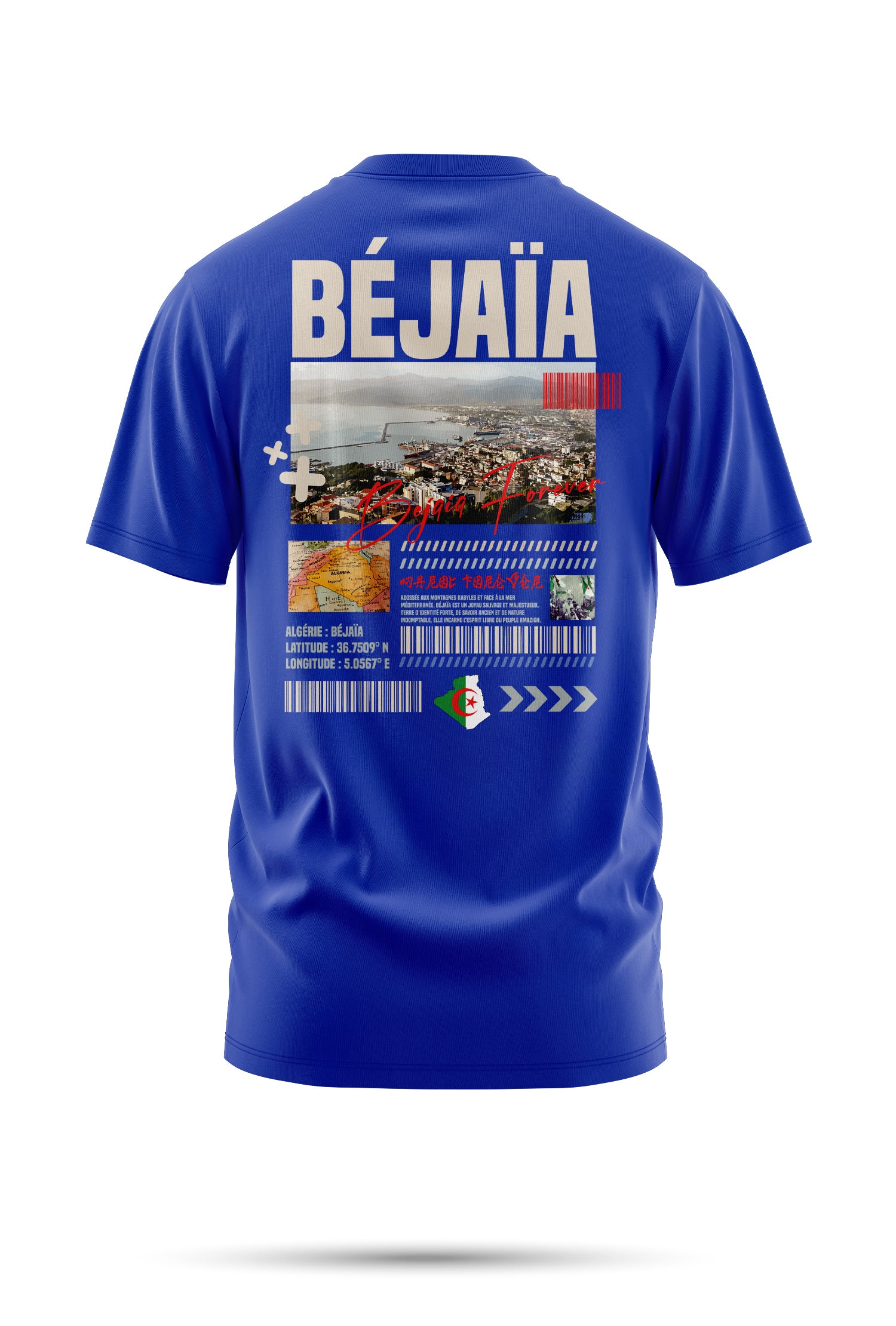 T-SHIRT BÉJAÏA – THE FACE ATLAS