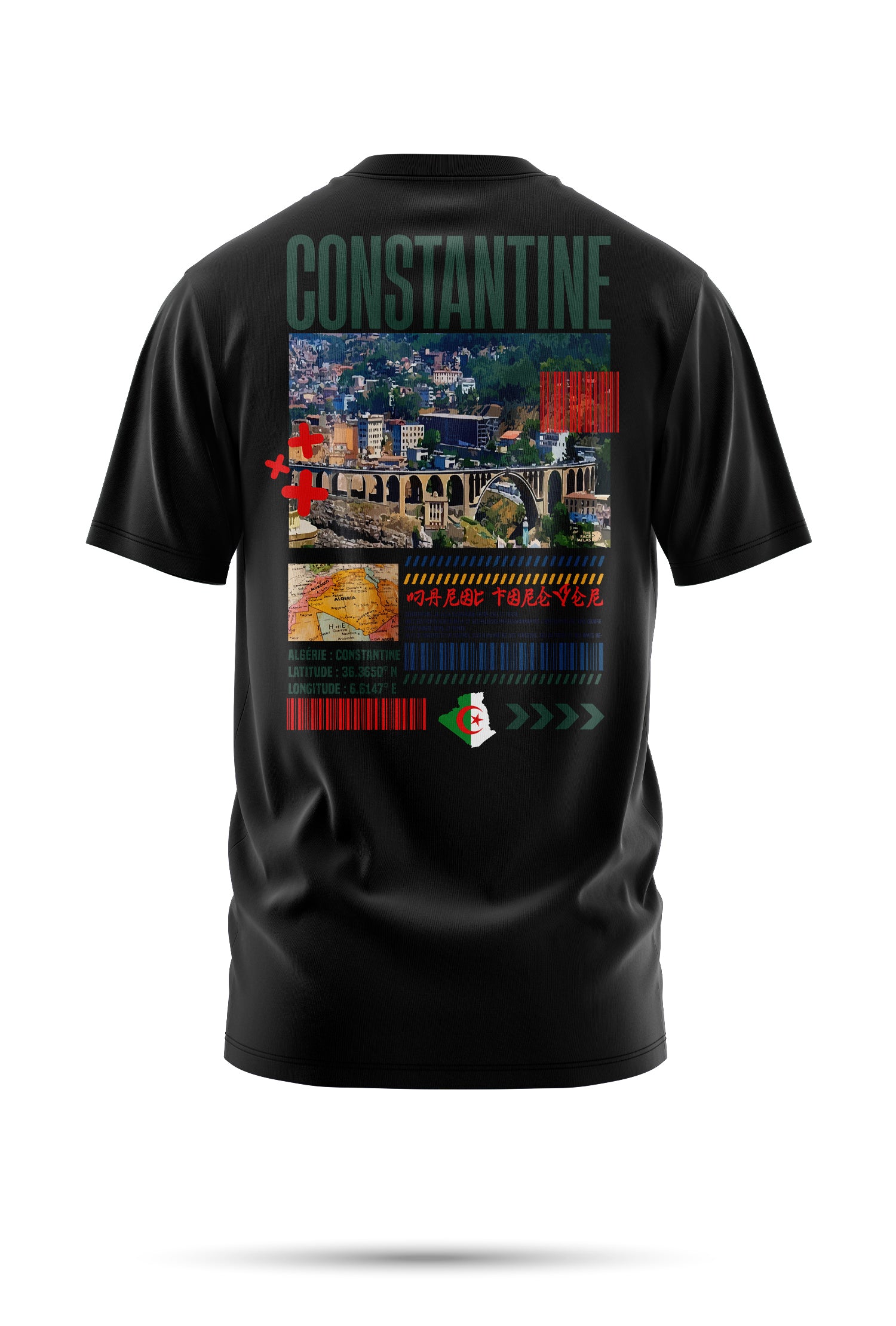 T-SHIRT CONSTANTINE – THE FACE ATLAS