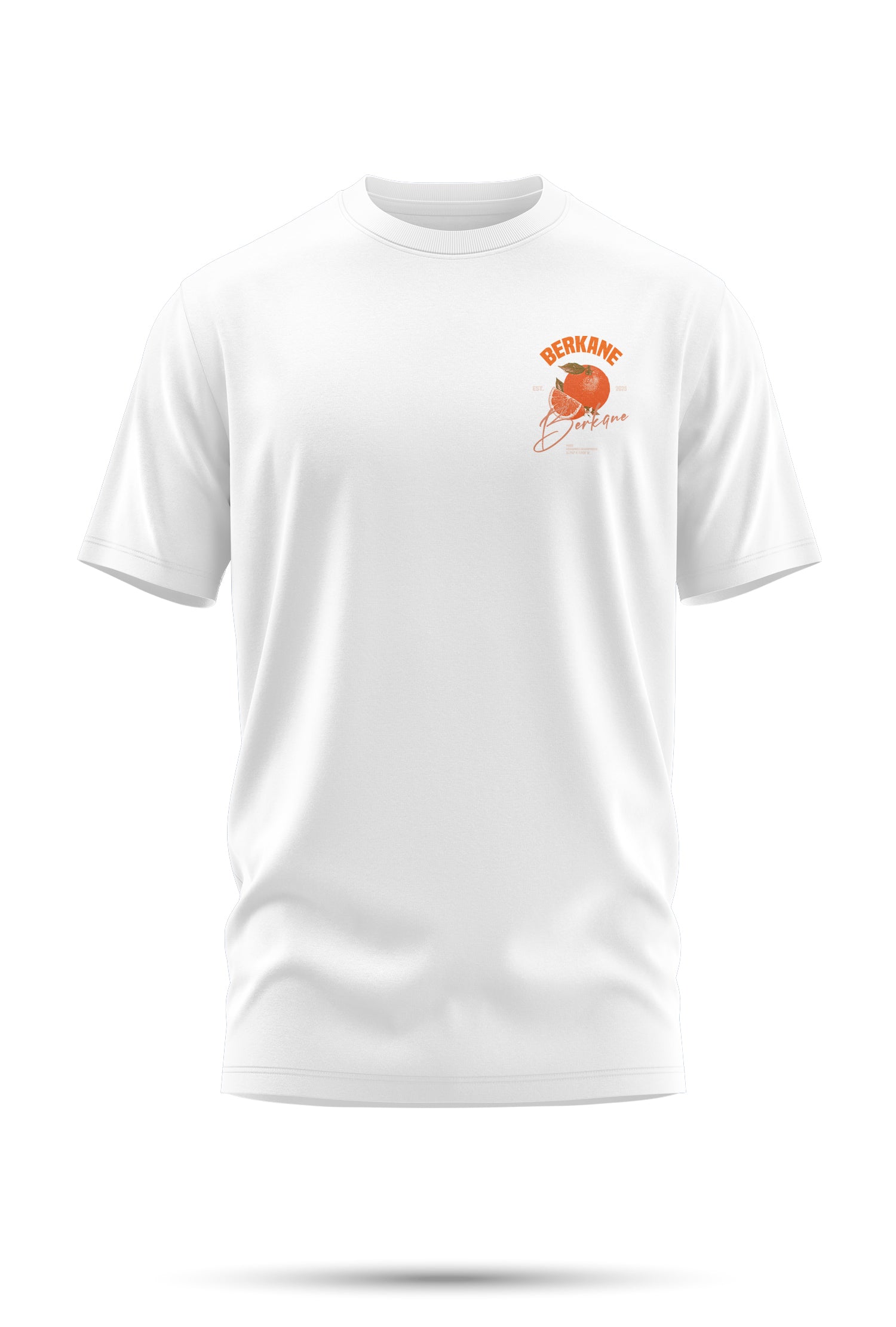 T-shirt BERKANE – Orange Legacy 240 g/m² | Coton BIO