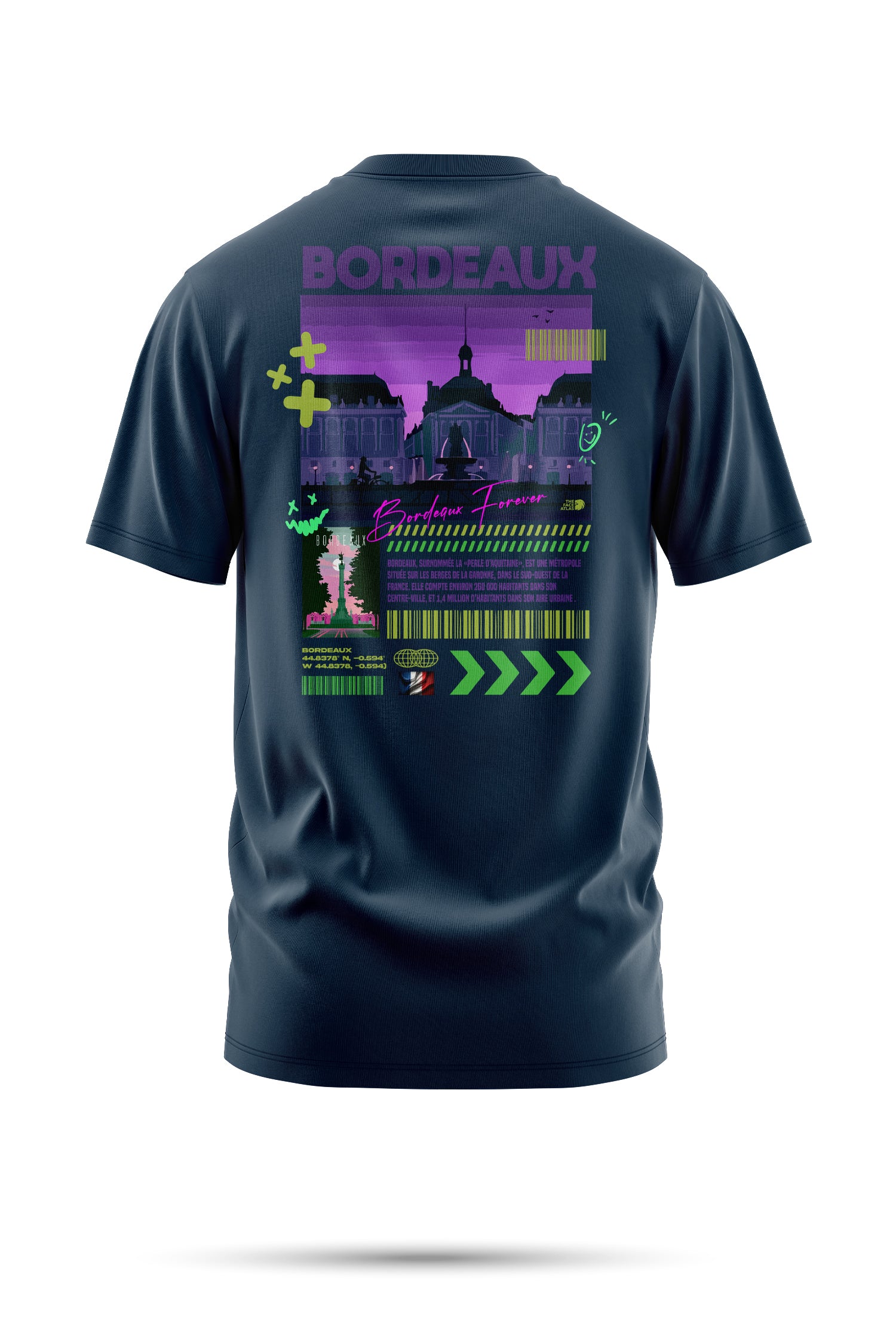 Tshirt BORDEAUX 240g | Coton Premium