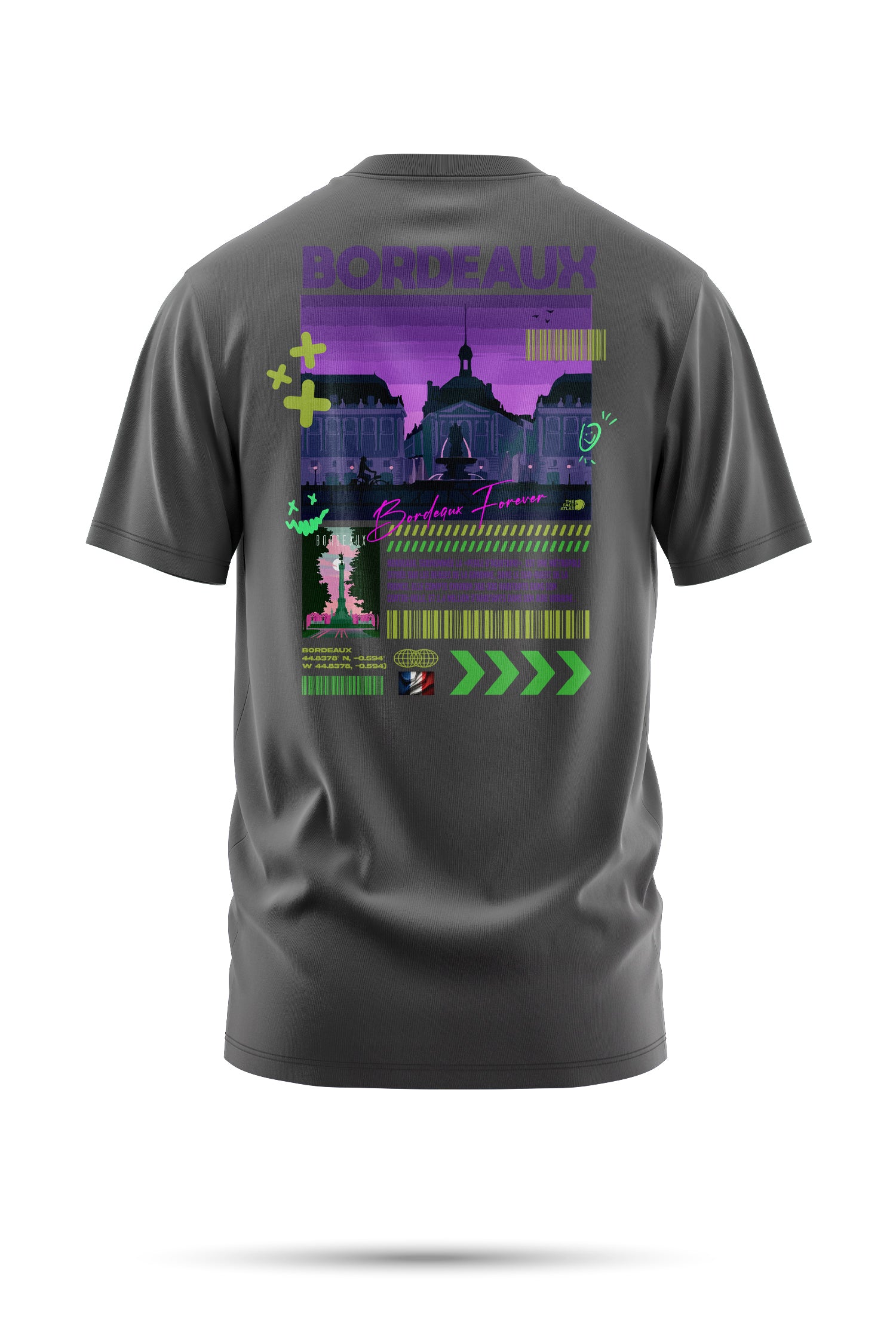 Tshirt BORDEAUX 240g | Coton Premium