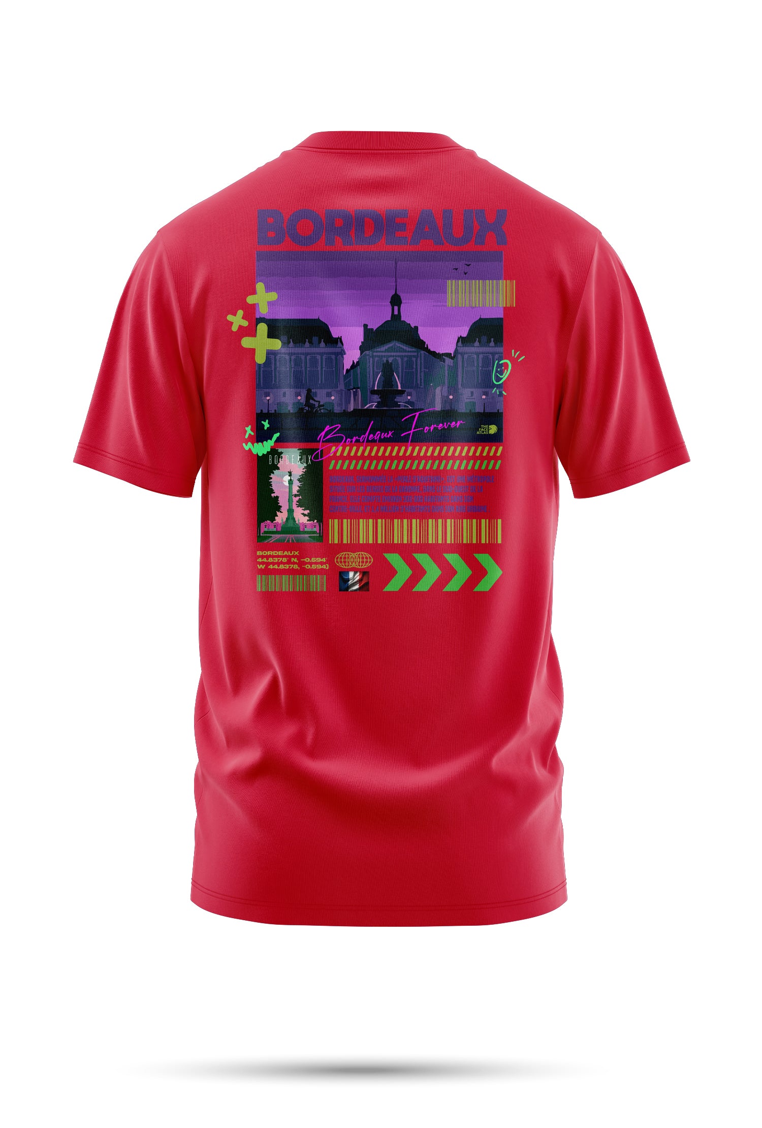 Tshirt BORDEAUX 240g | Coton Premium