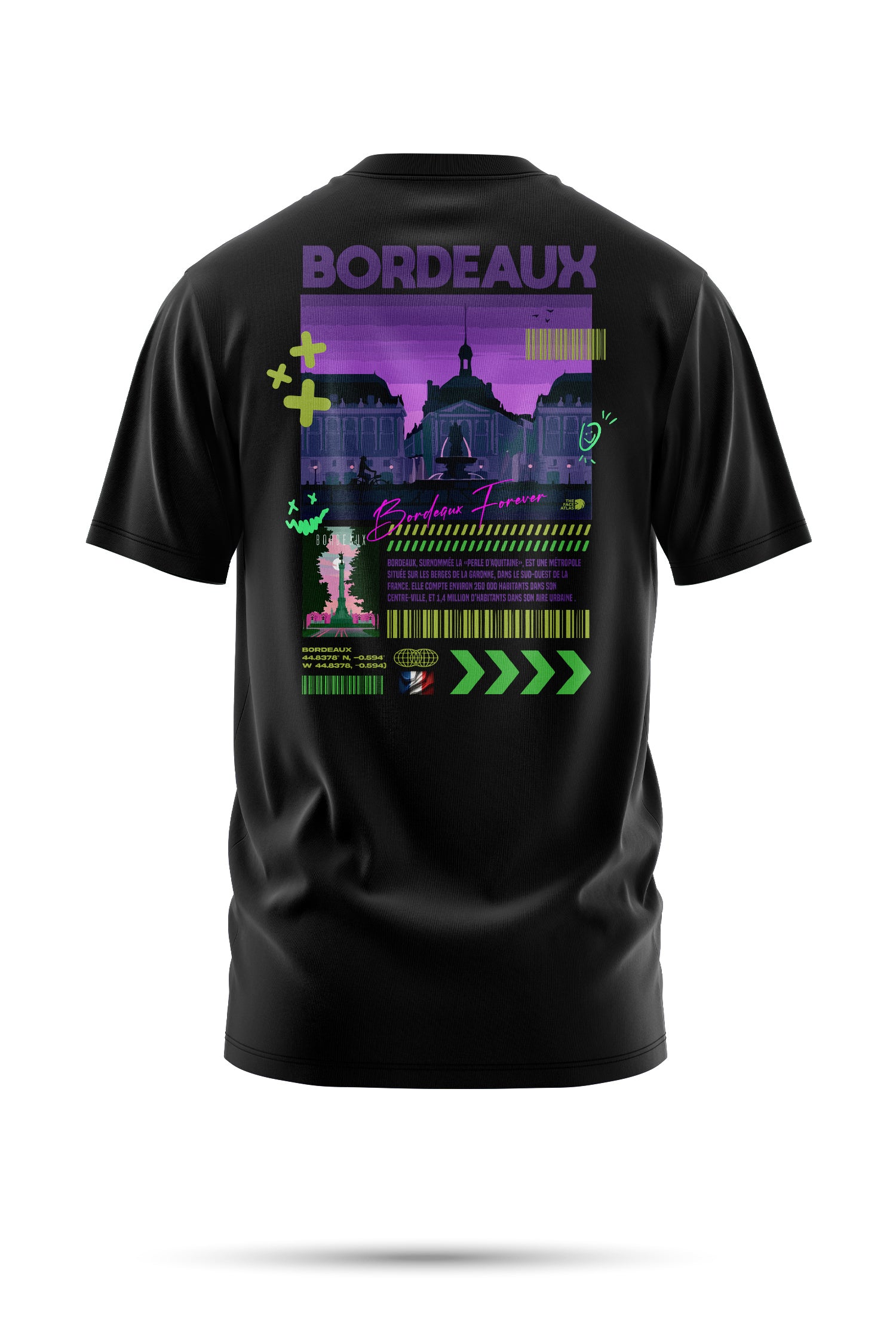 Tshirt BORDEAUX 240g | Coton Premium