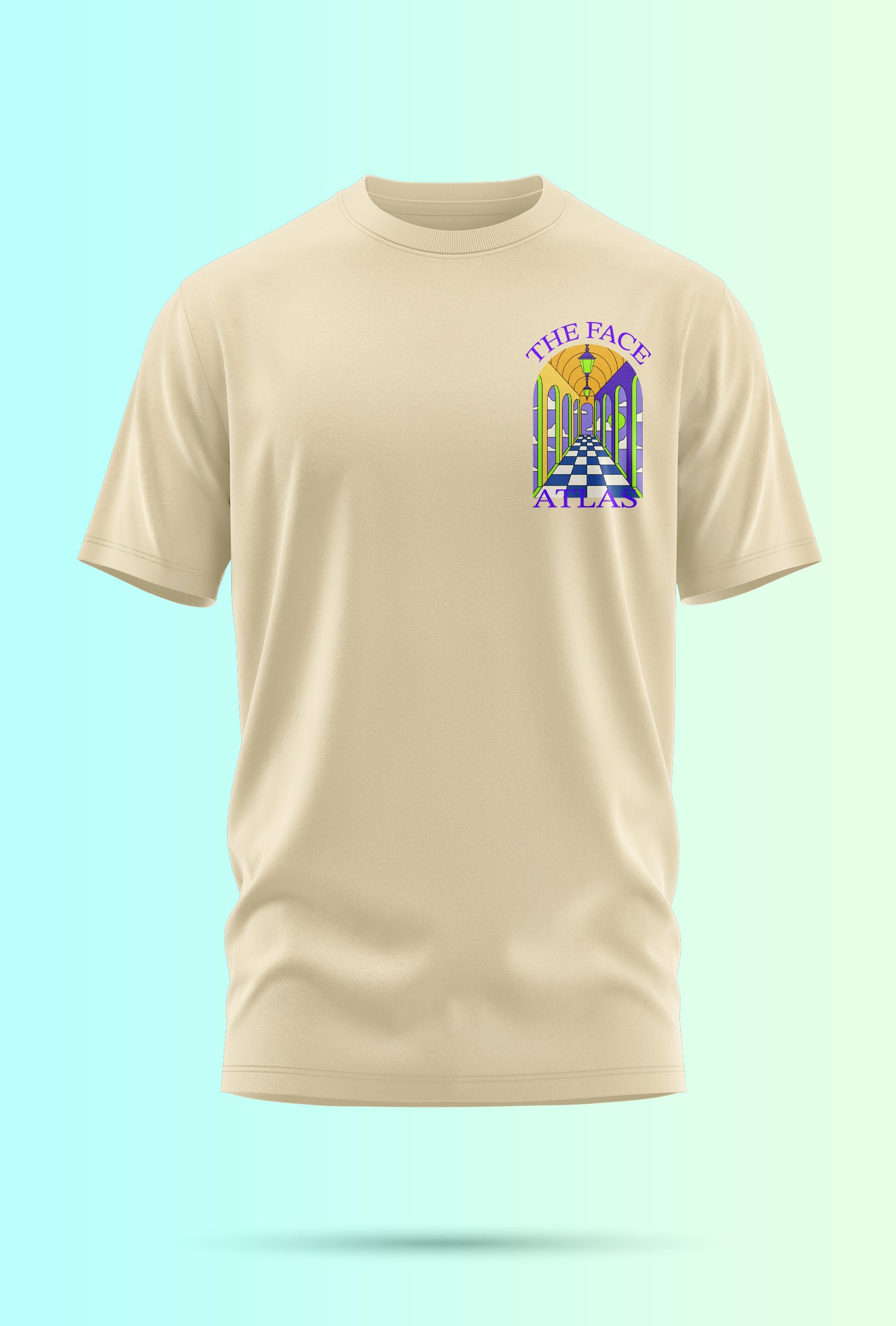 T-shirt Atlas Arch 240 g/m² | Coton Premium