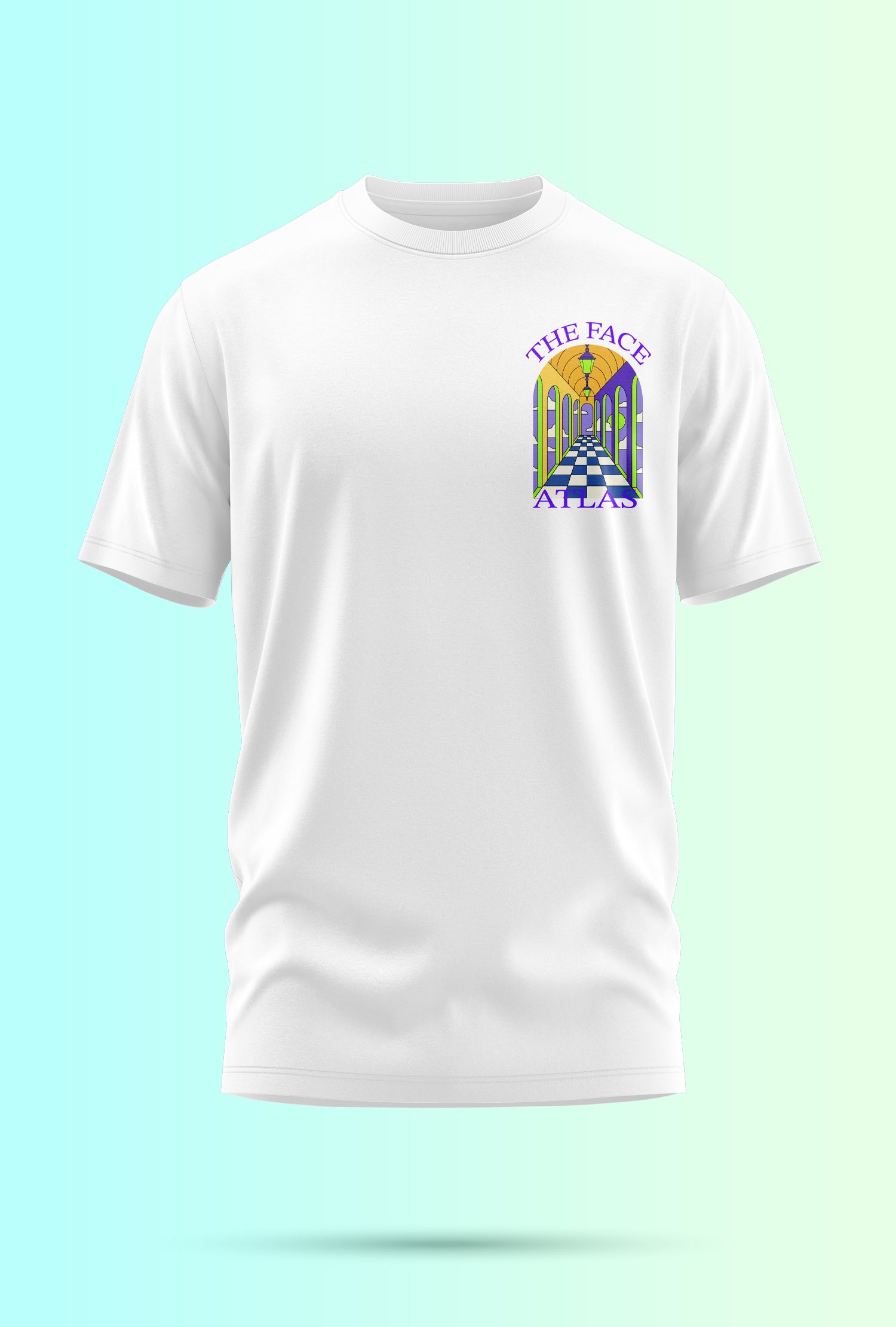 T-shirt Atlas Arch 240 g/m² | Coton Premium