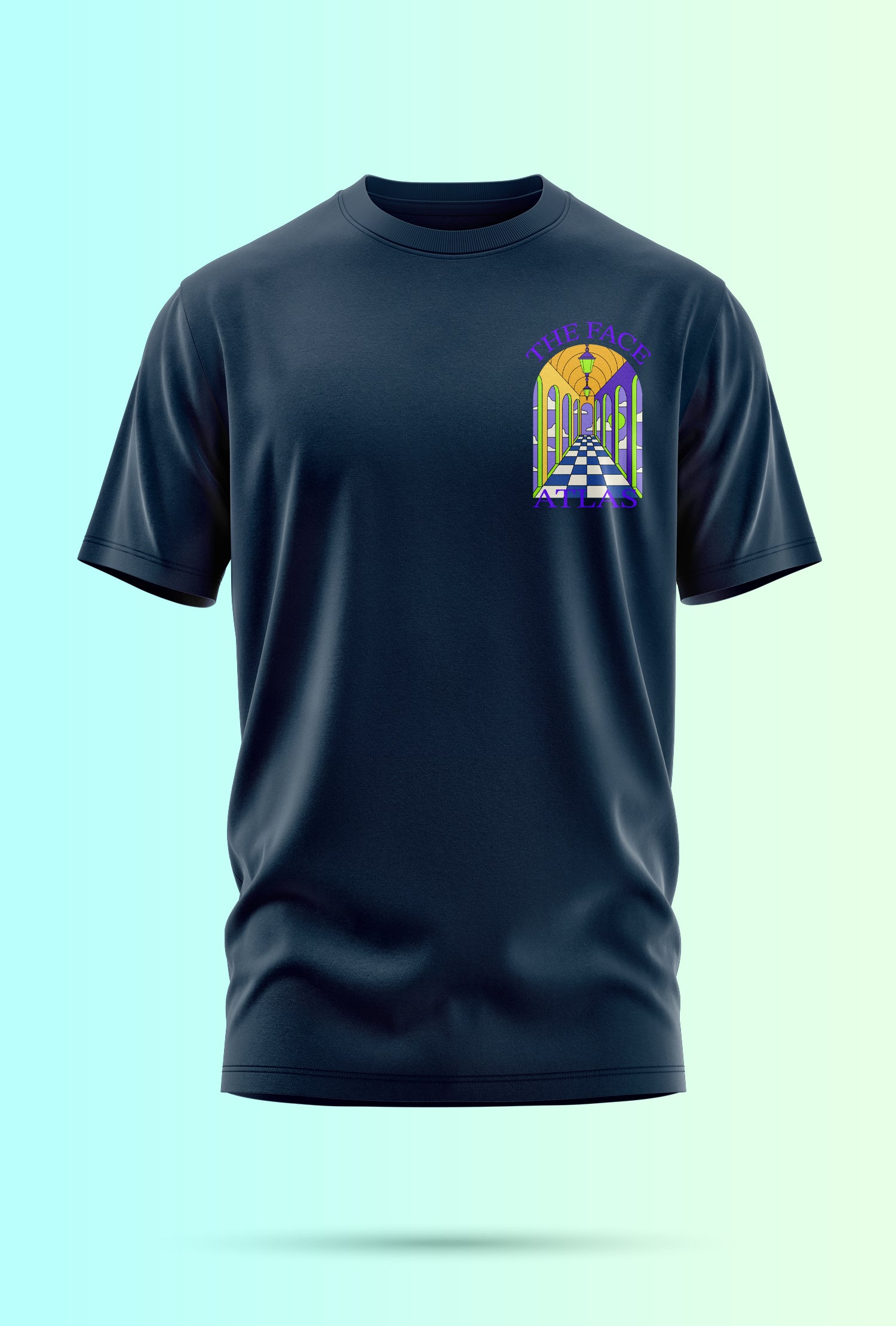 T-shirt Atlas Arch 240 g/m² | Coton Premium