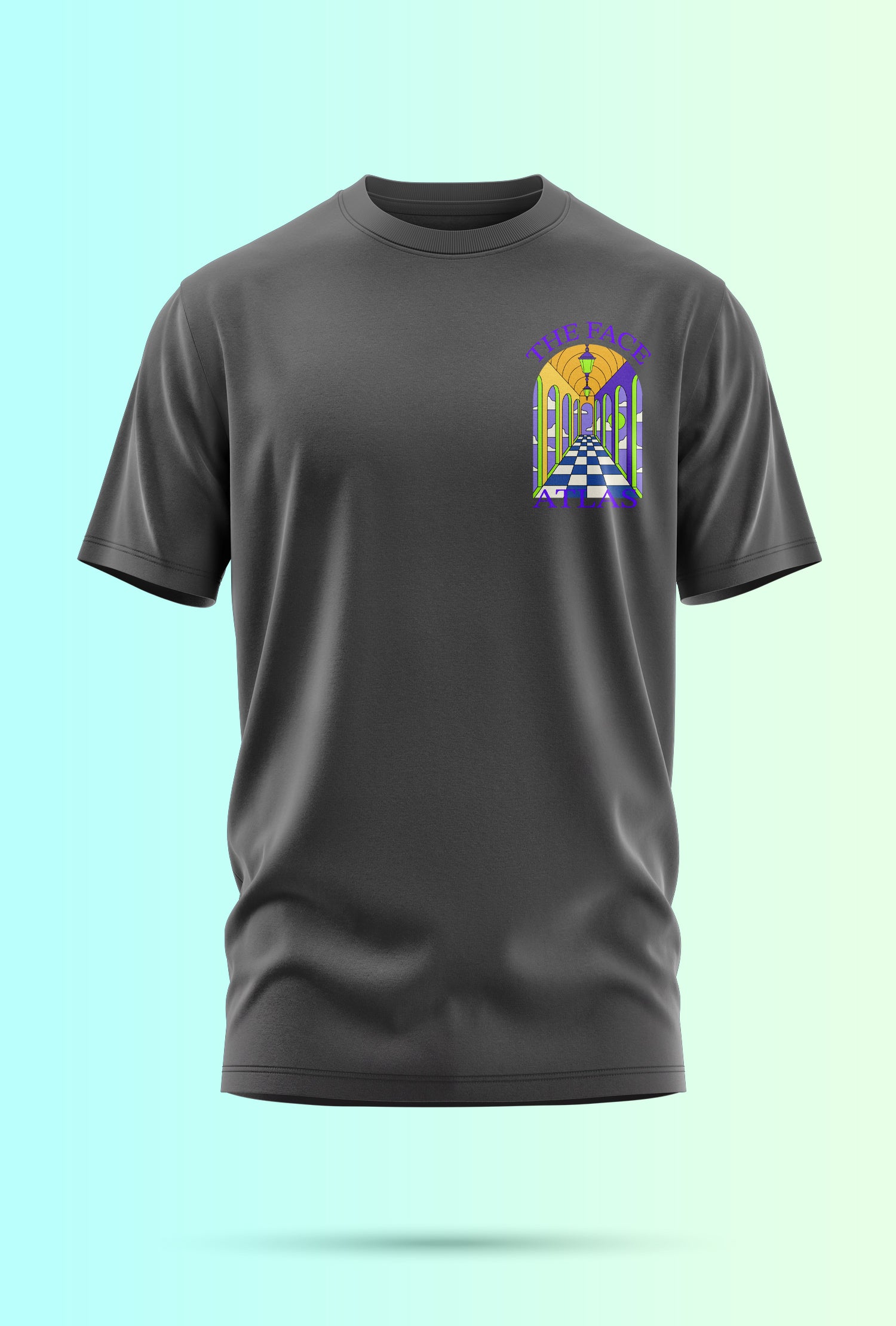 T-shirt Atlas Arch 240 g/m² | Coton Premium