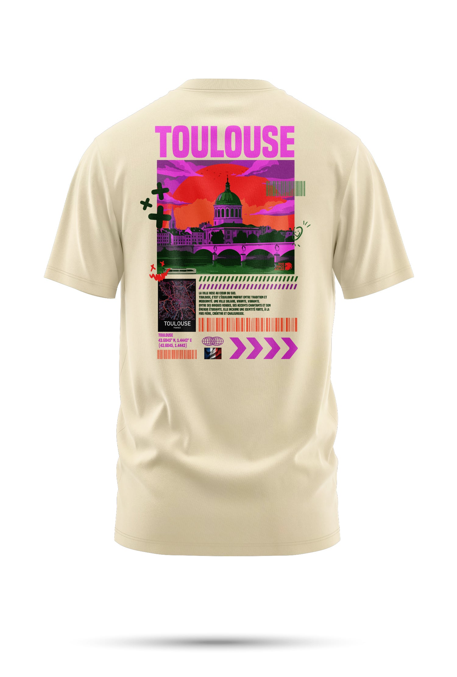T-shirt Toulouse 240 g/m² | Coton Premium