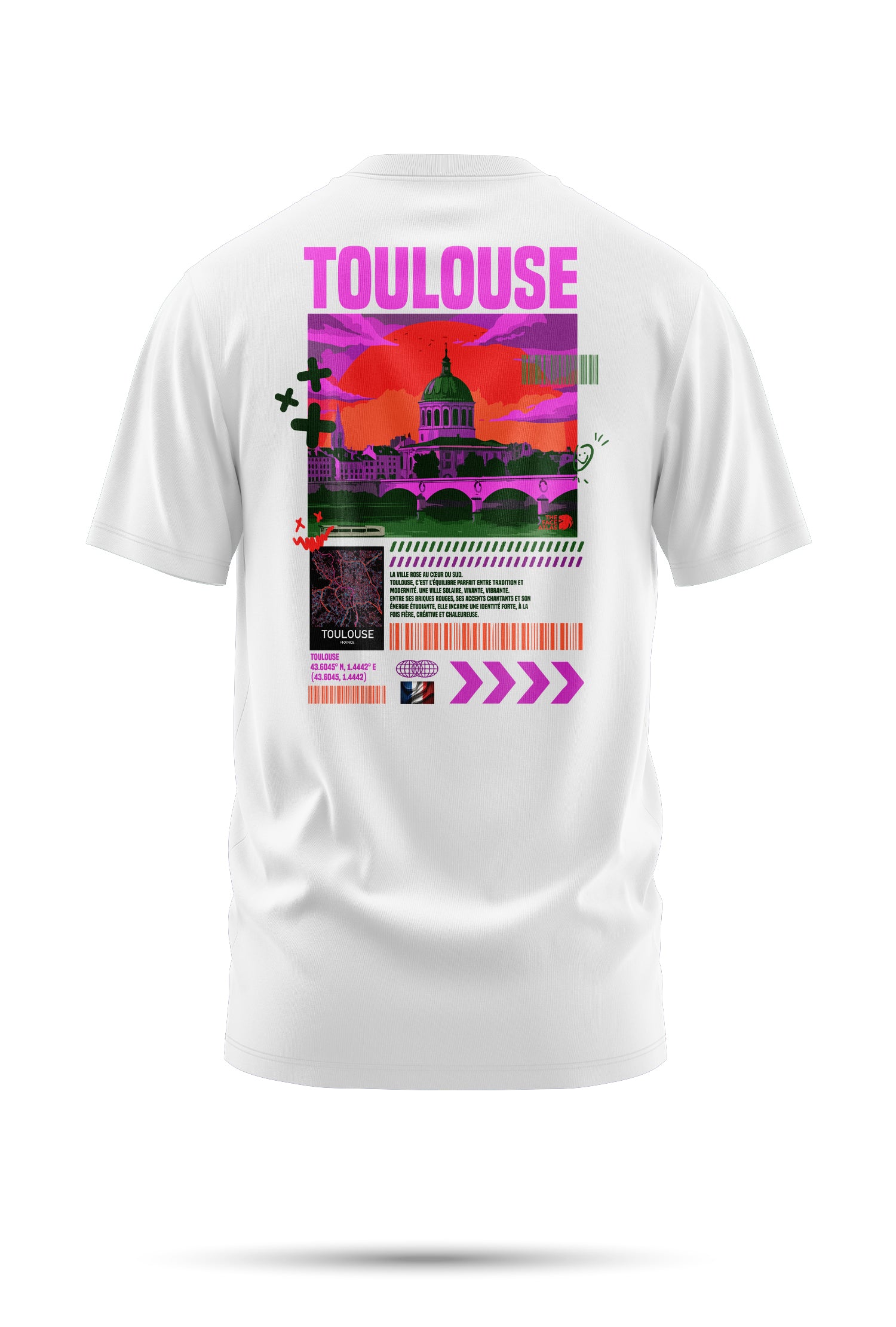 T-shirt Toulouse 240 g/m² | Coton Premium