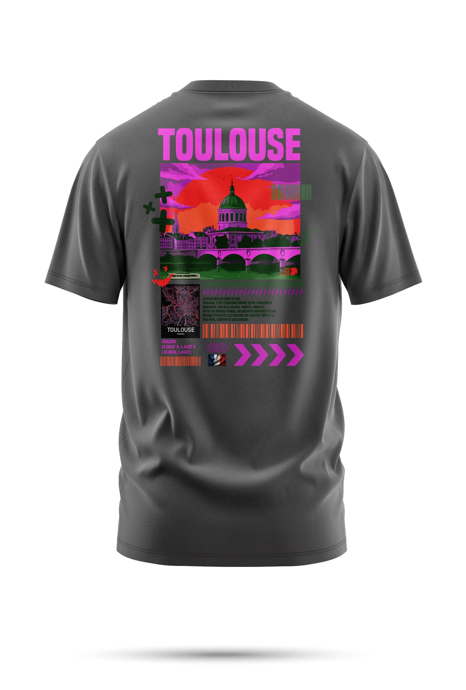T-shirt Toulouse 240 g/m² | Coton Premium