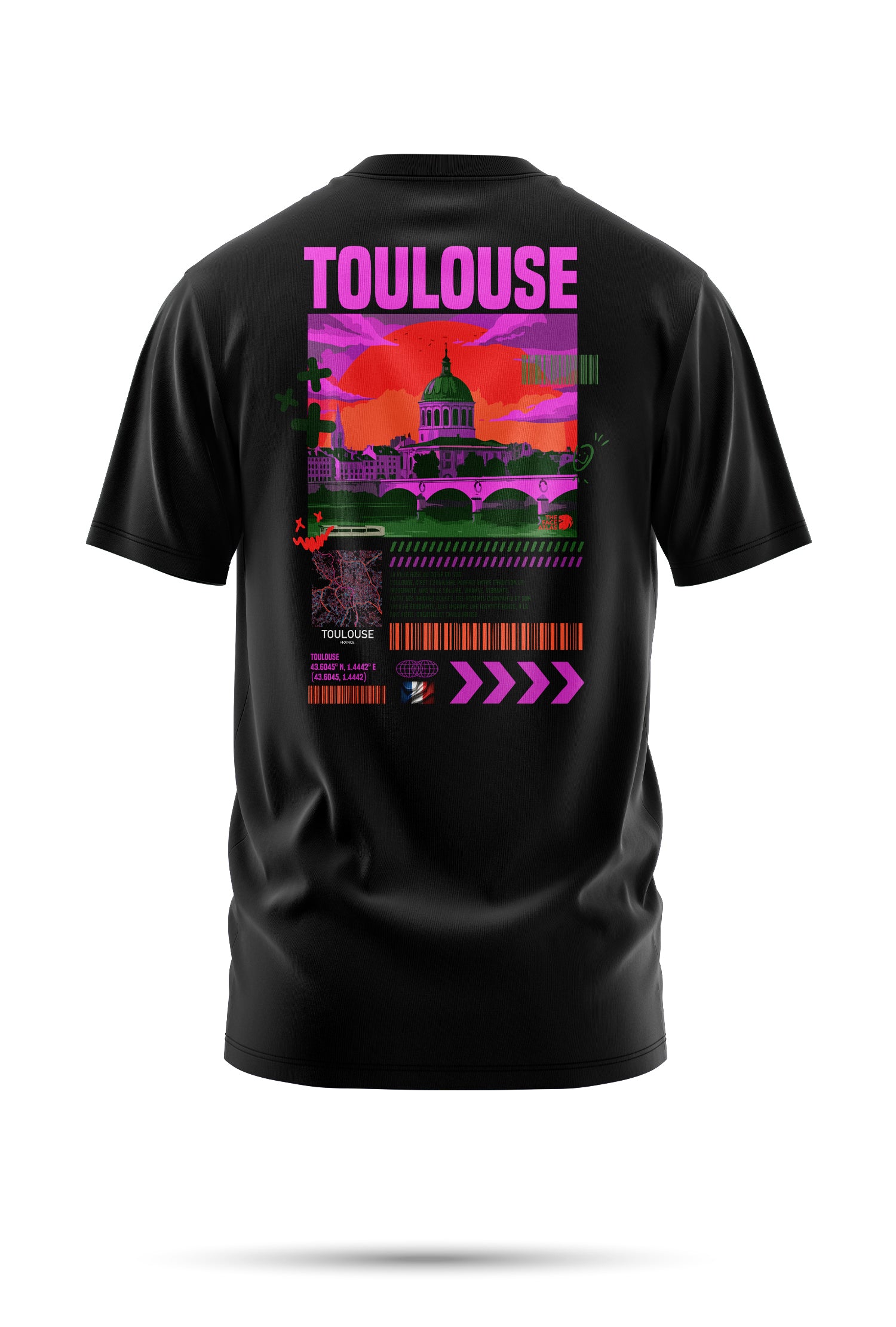 T-shirt Toulouse 240 g/m² | Coton Premium