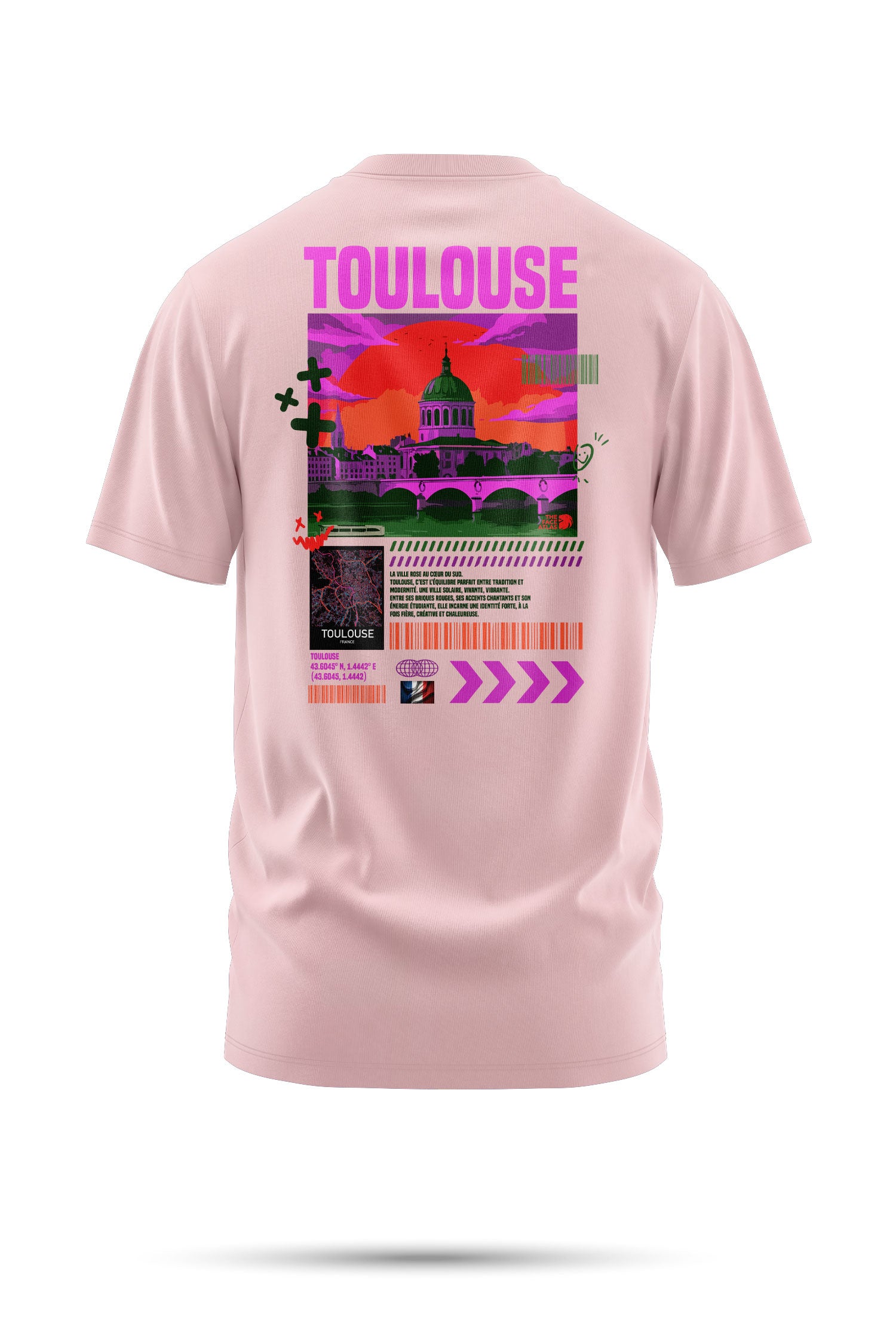 T-shirt Toulouse 240 g/m² | Coton Premium