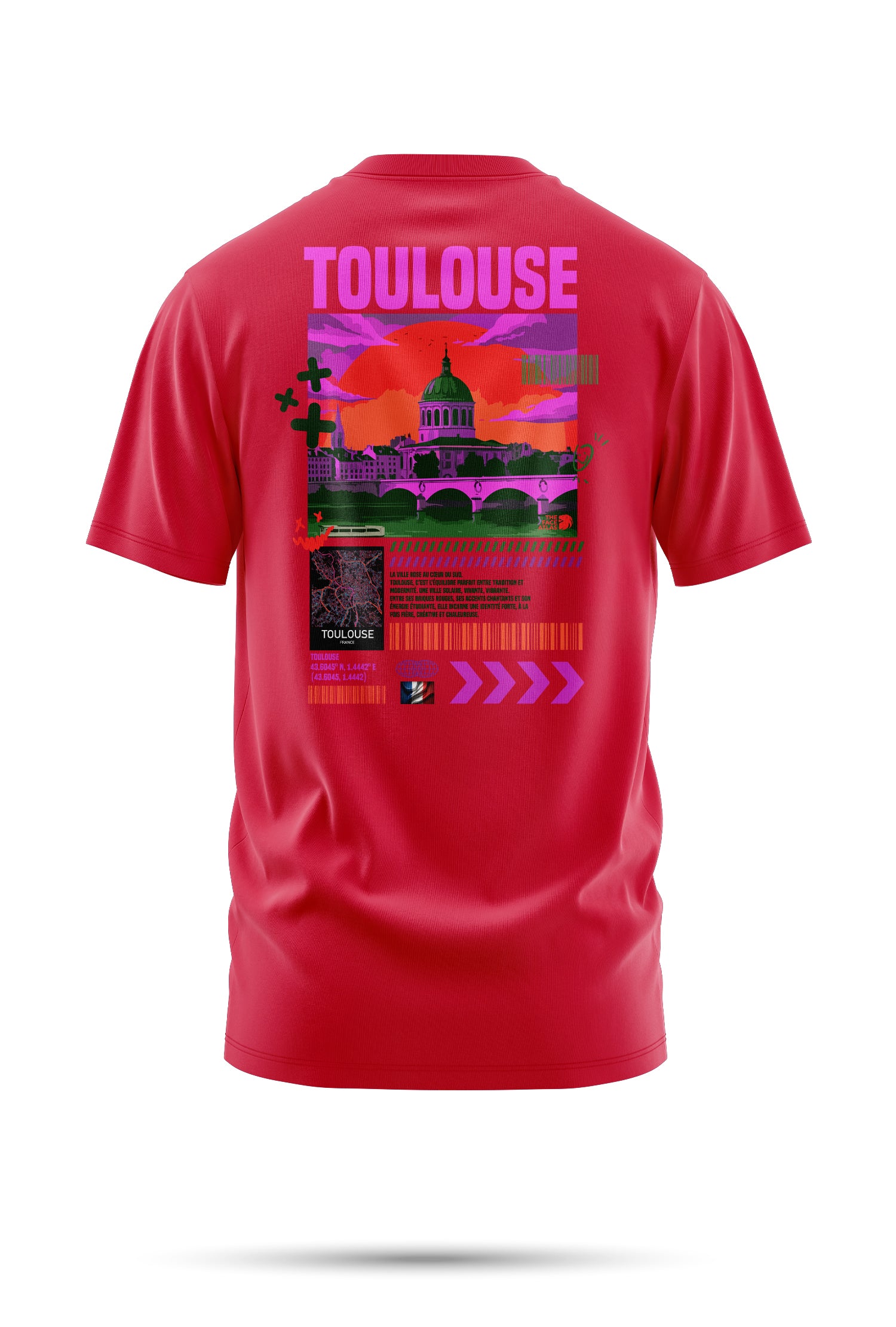 T-shirt Toulouse 240 g/m² | Coton Premium