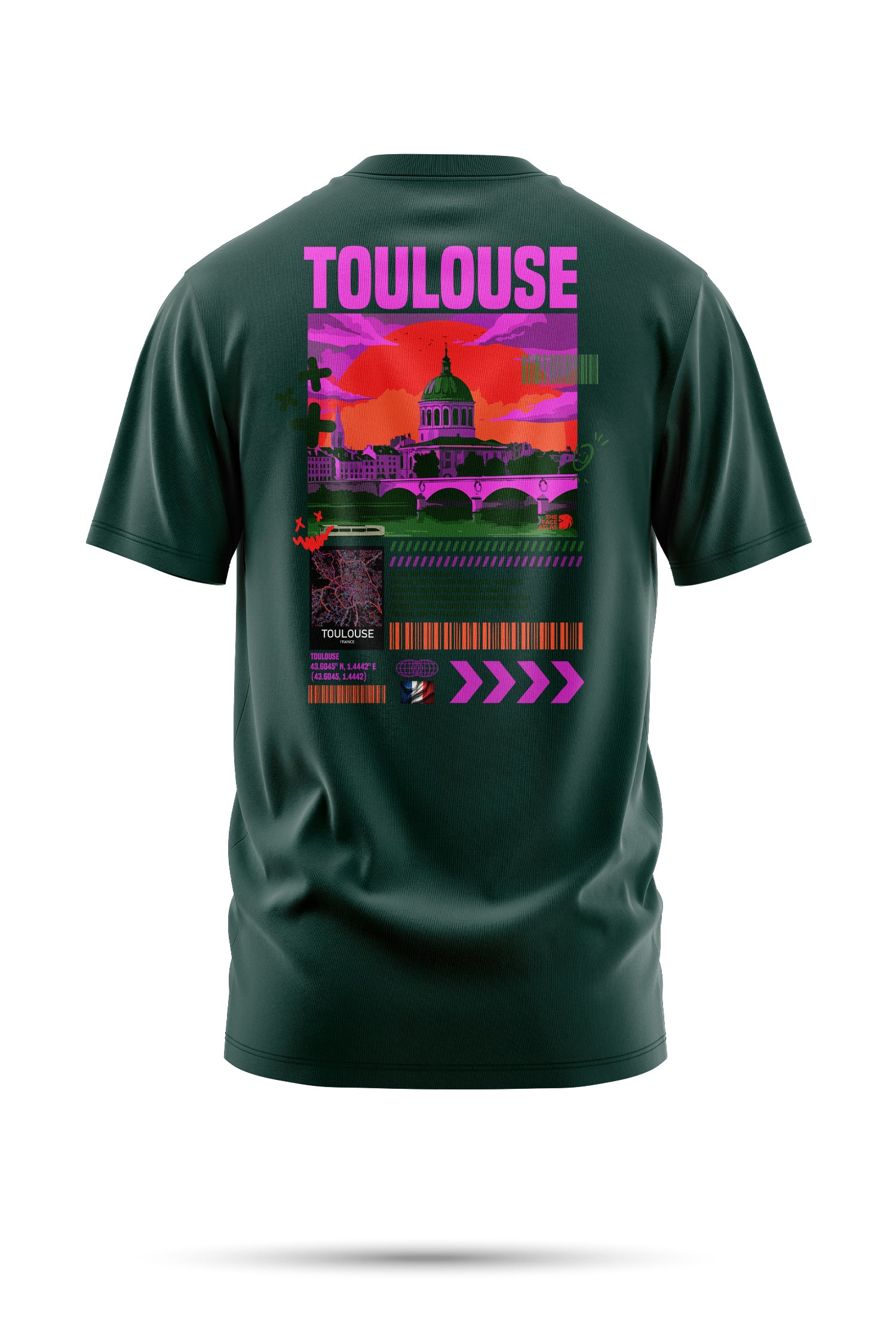 T-shirt Toulouse 240 g/m² | Coton Premium