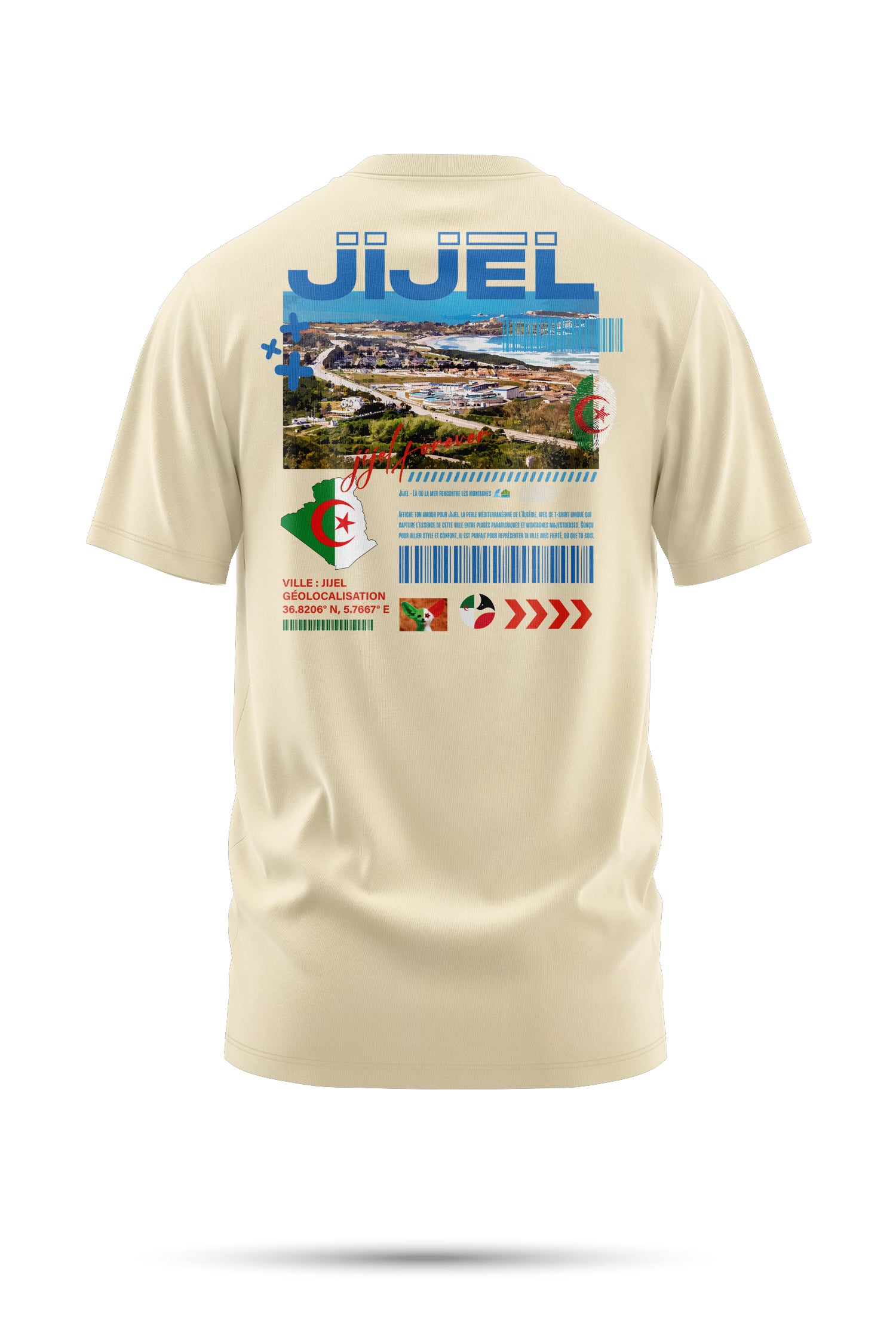 T-SHIRT JIJEL – THE FACE ATLAS