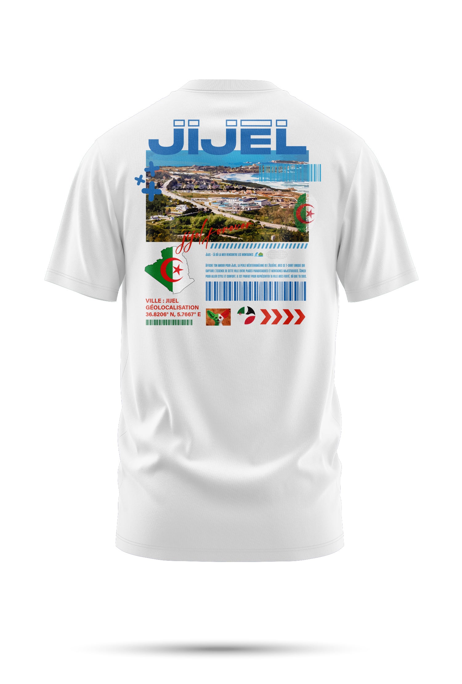 T-SHIRT JIJEL – THE FACE ATLAS