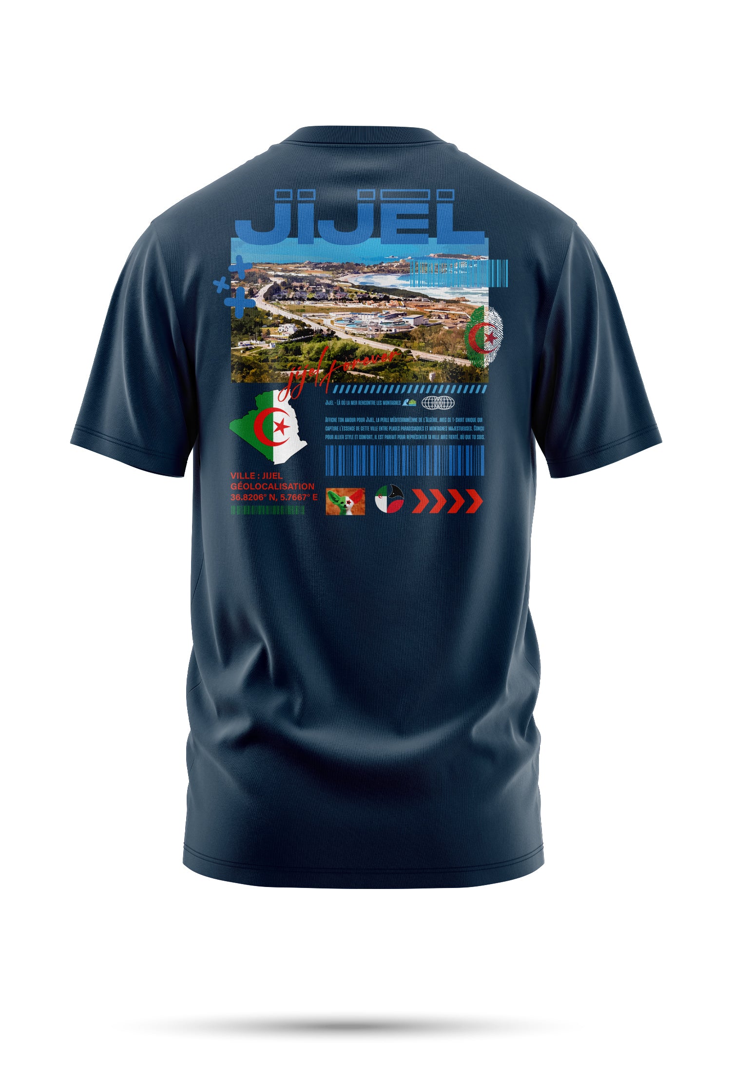 T-SHIRT JIJEL – THE FACE ATLAS