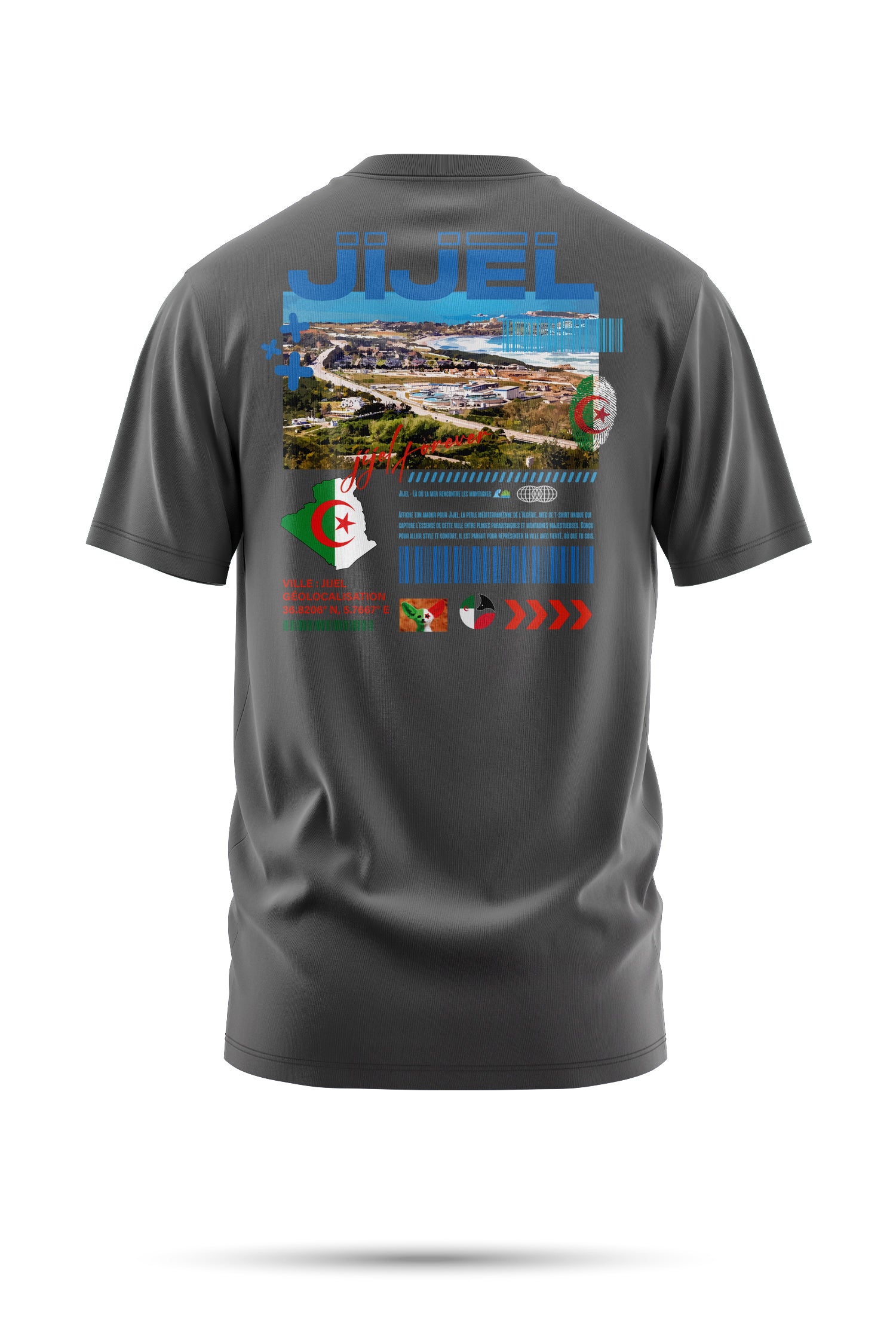 T-SHIRT JIJEL – THE FACE ATLAS