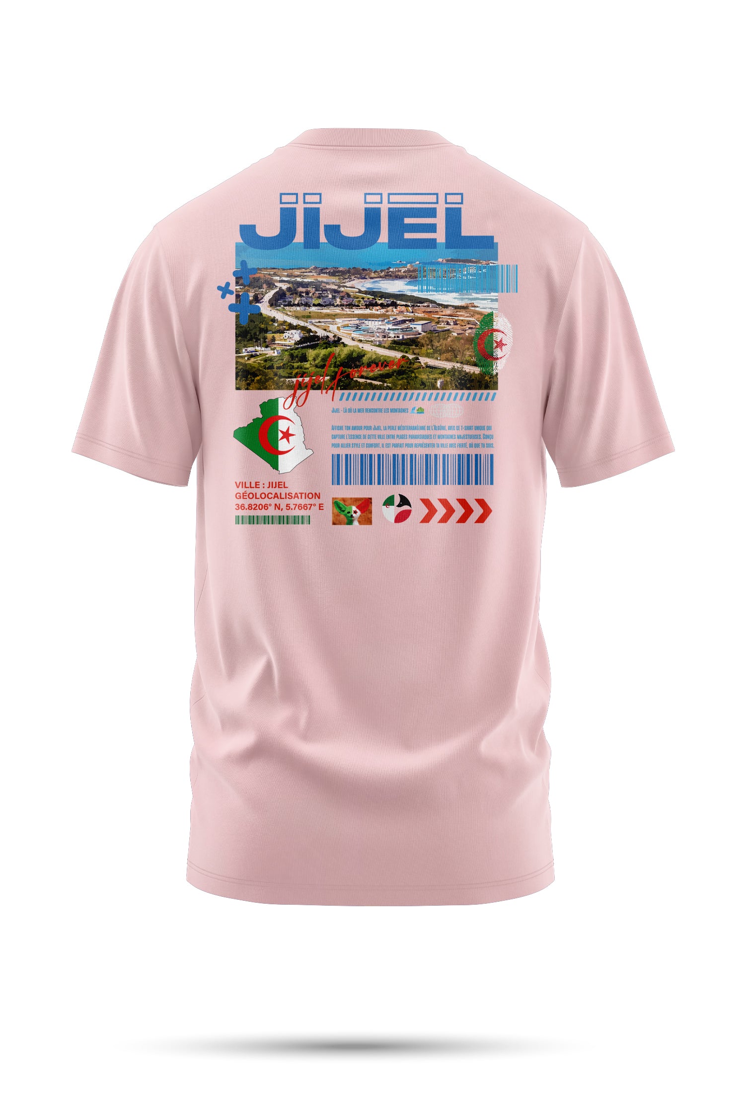 T-SHIRT JIJEL – THE FACE ATLAS