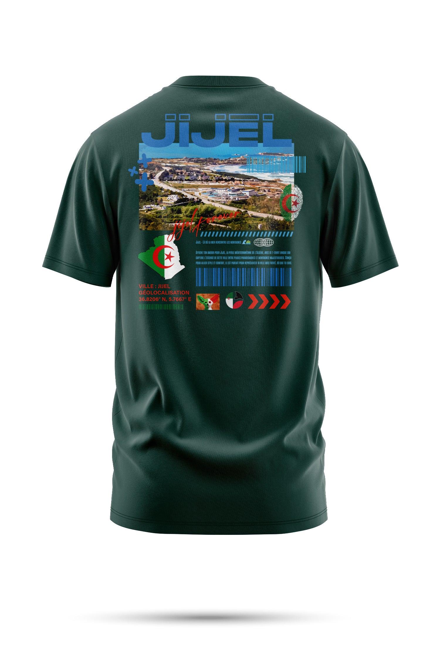 T-SHIRT JIJEL – THE FACE ATLAS
