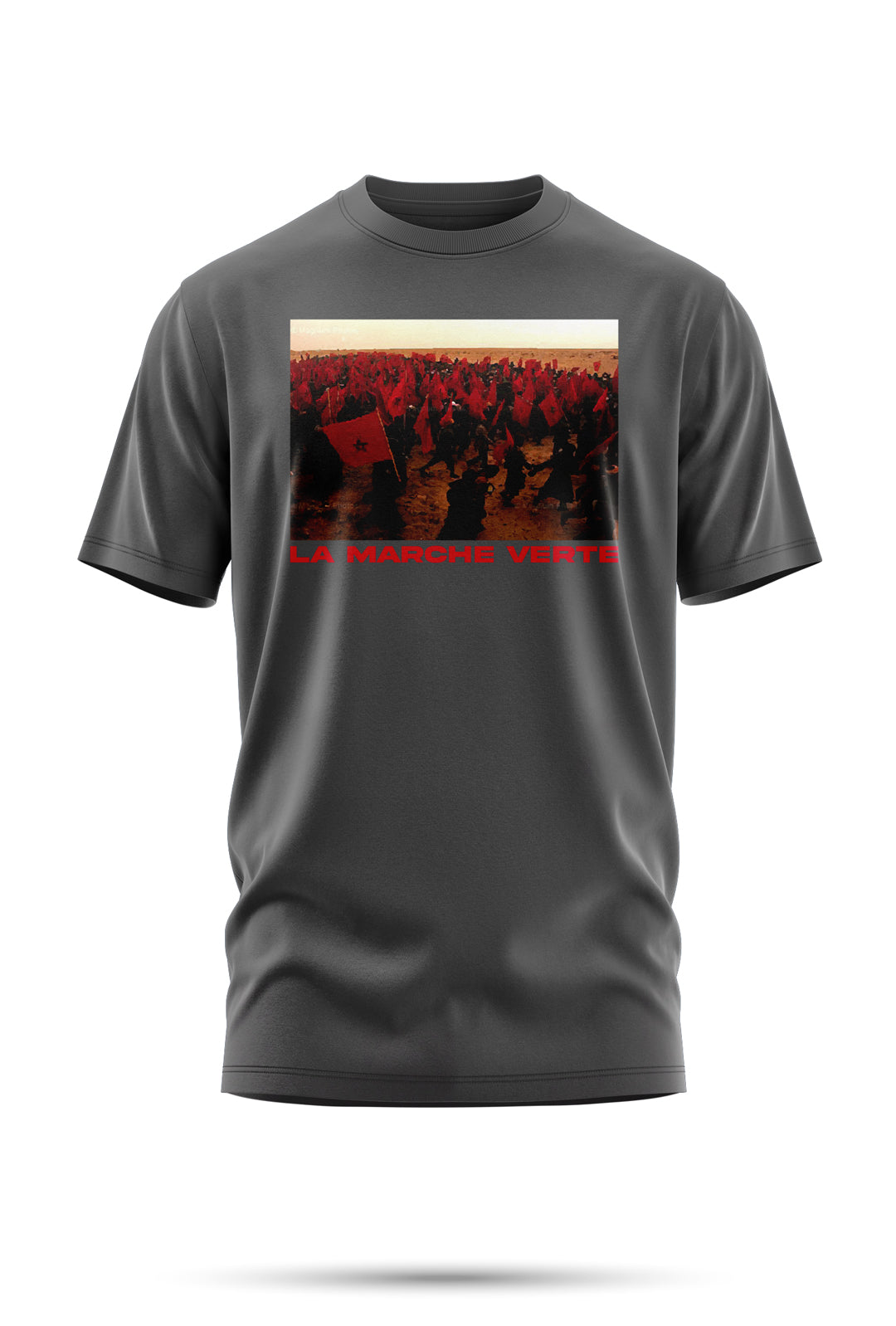 T-shirt Hommage à la Marche Verte – L’unité tissée dans le coton