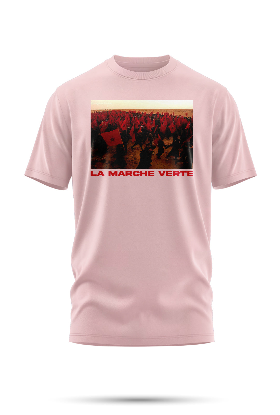 T-shirt Hommage à la Marche Verte – L’unité tissée dans le coton